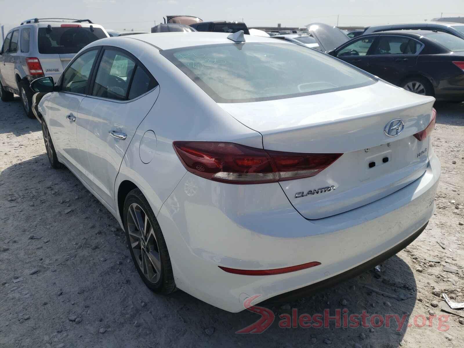 5NPD84LF3HH053534 2017 HYUNDAI ELANTRA