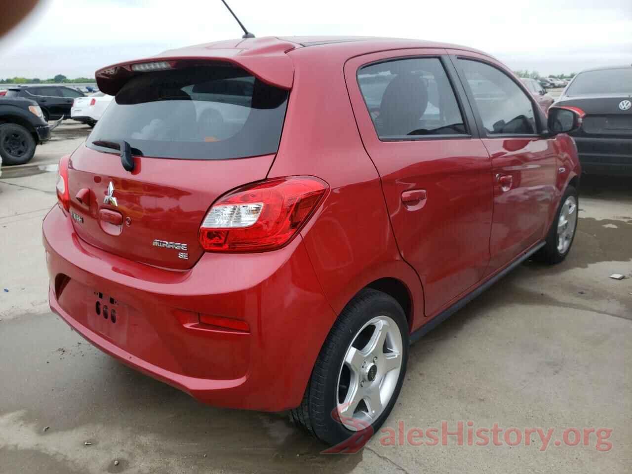 ML32A4HJ8HH010351 2017 MITSUBISHI MIRAGE