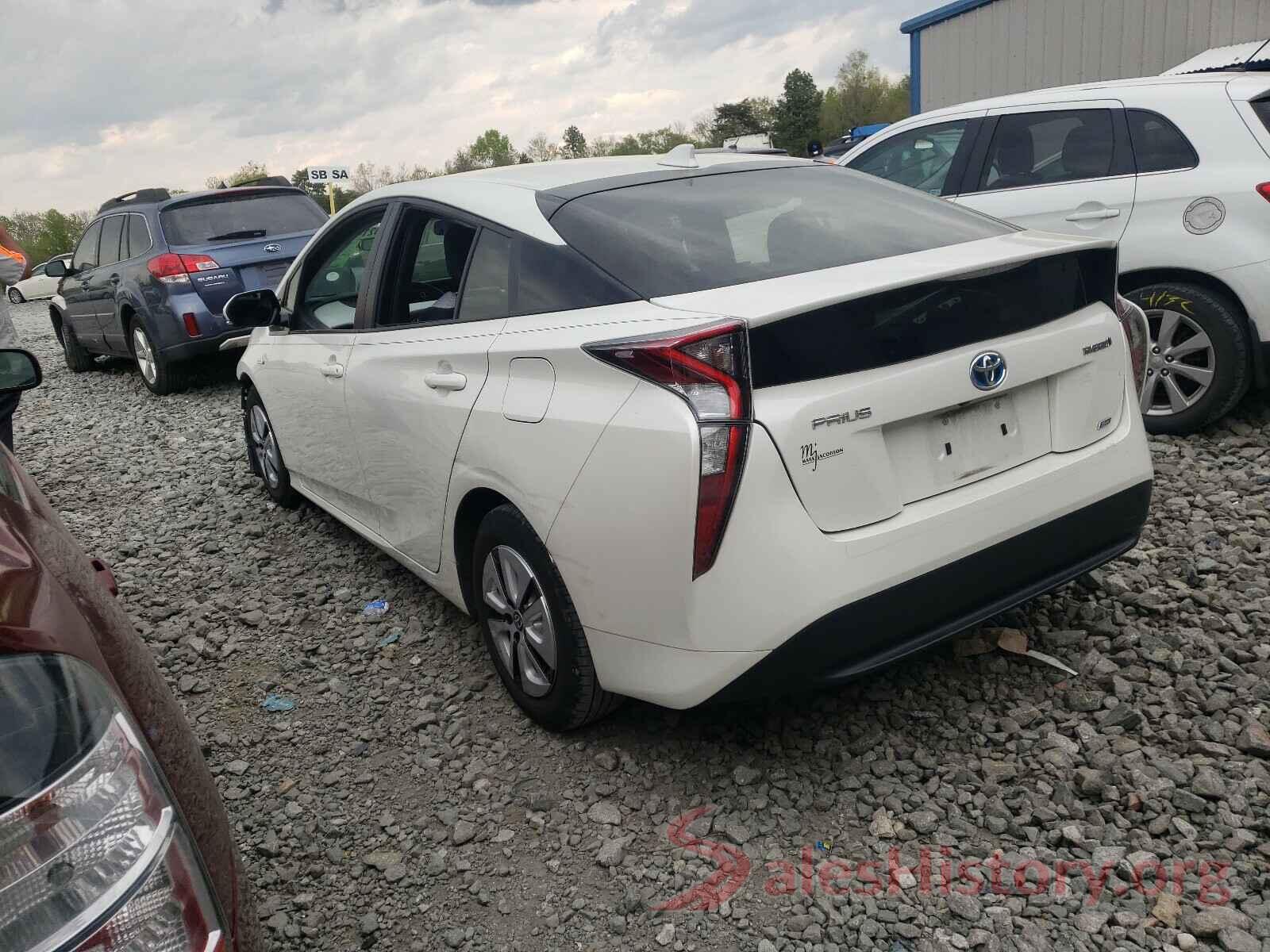 JTDKARFU5G3018247 2016 TOYOTA PRIUS