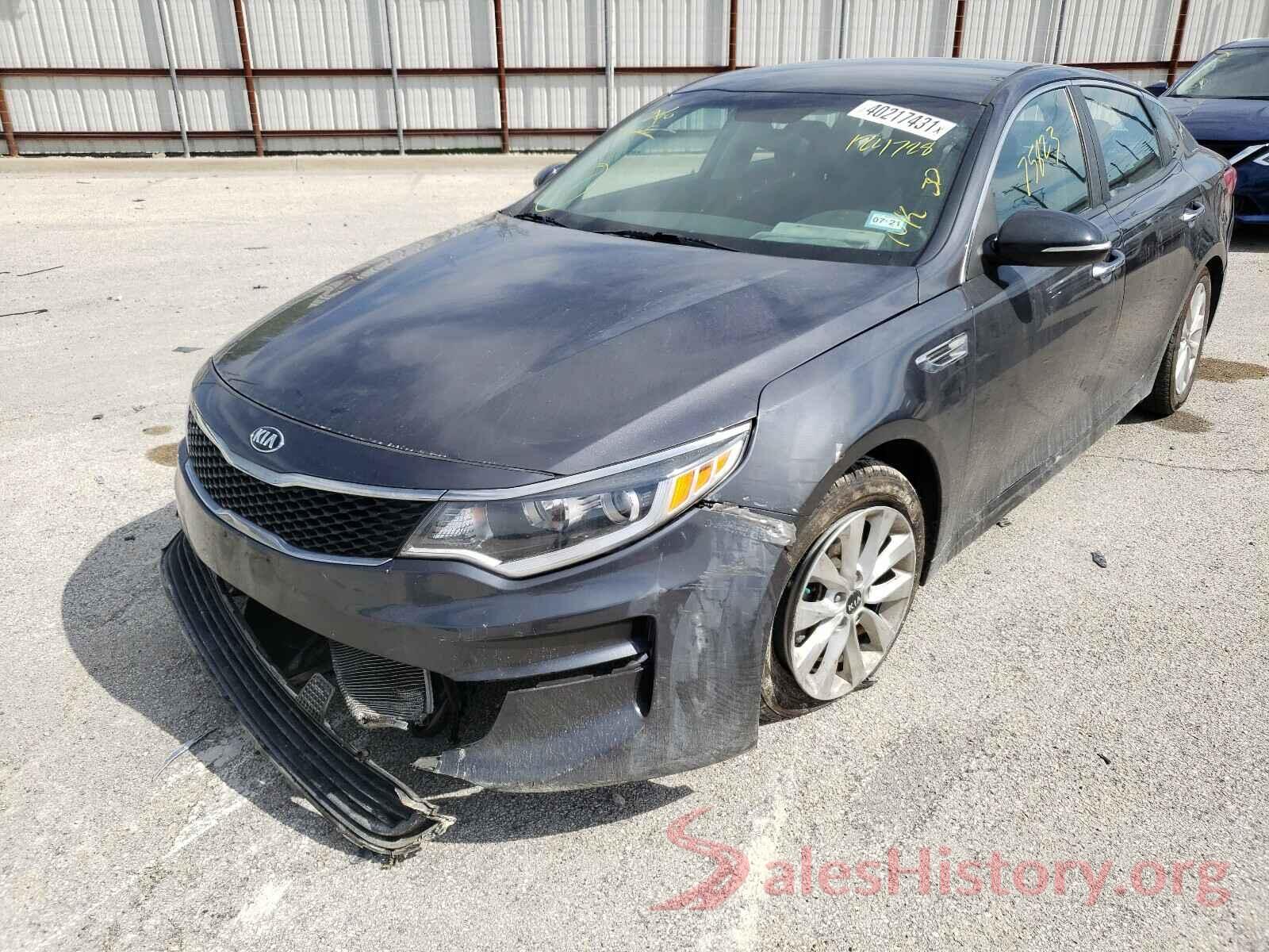 5XXGT4L33HG124728 2017 KIA OPTIMA