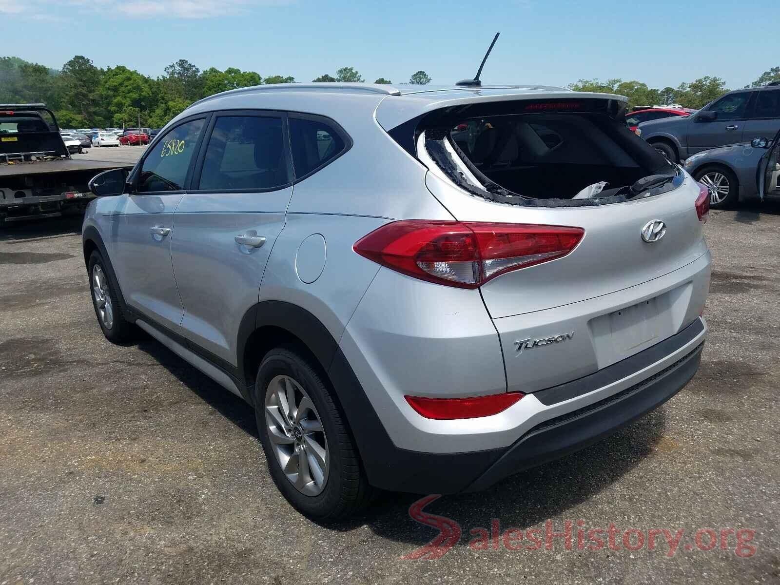 KM8J33A44HU587205 2017 HYUNDAI TUCSON