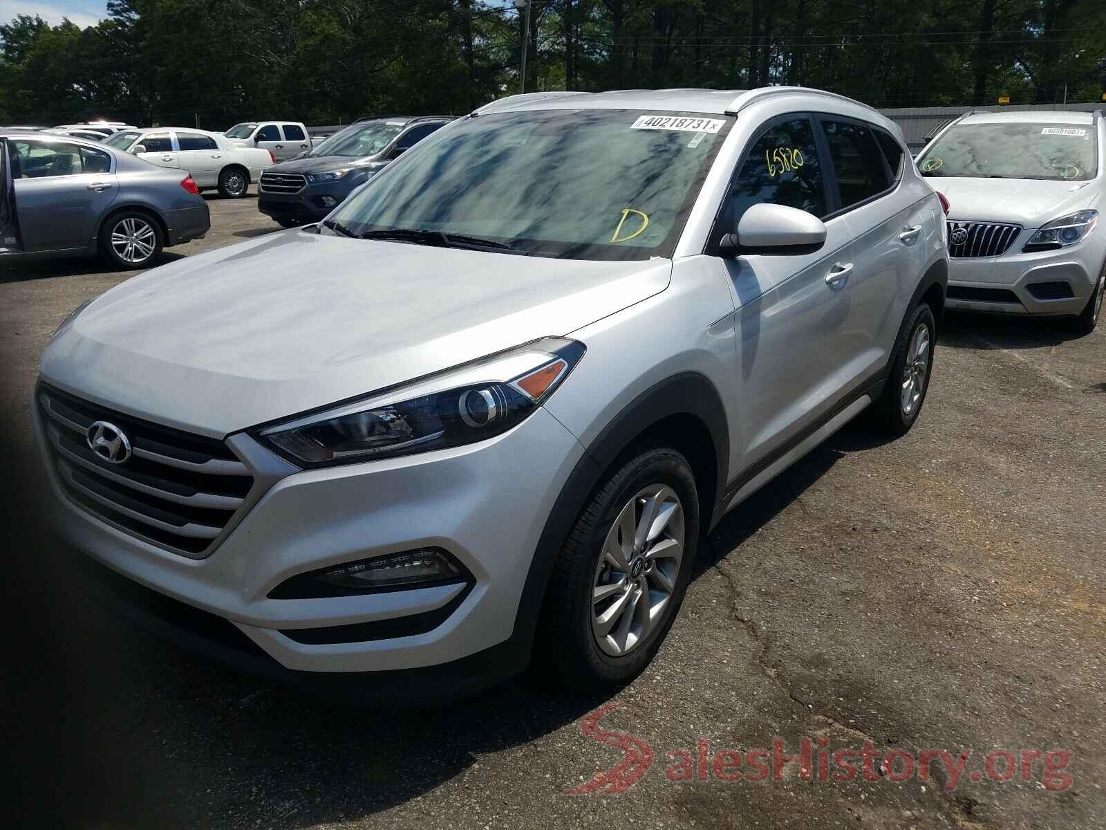 KM8J33A44HU587205 2017 HYUNDAI TUCSON