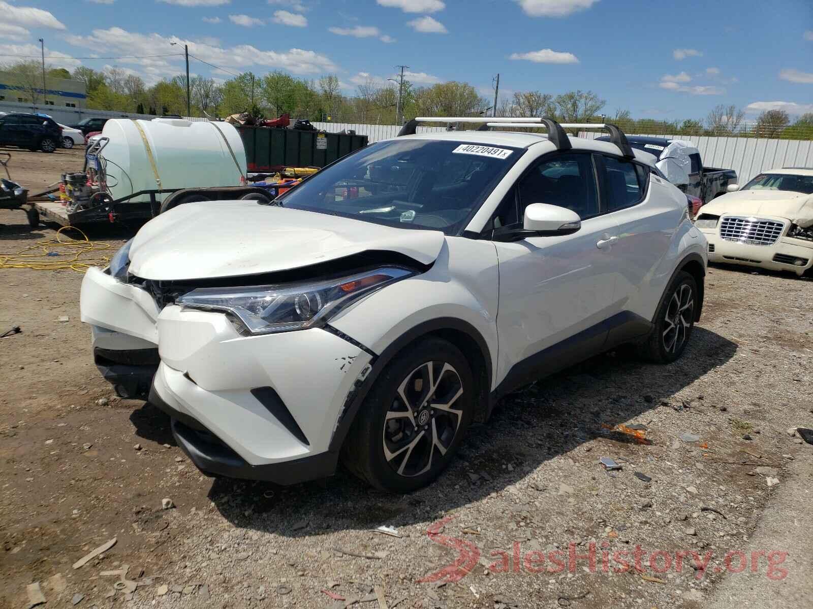 NMTKHMBX2JR017088 2018 TOYOTA C-HR