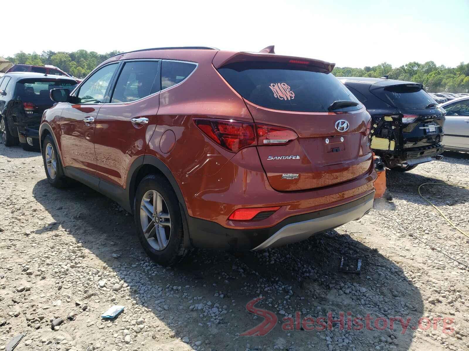 5XYZU3LB9HG498649 2017 HYUNDAI SANTA FE