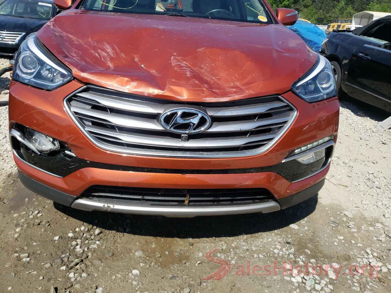 5XYZU3LB9HG498649 2017 HYUNDAI SANTA FE