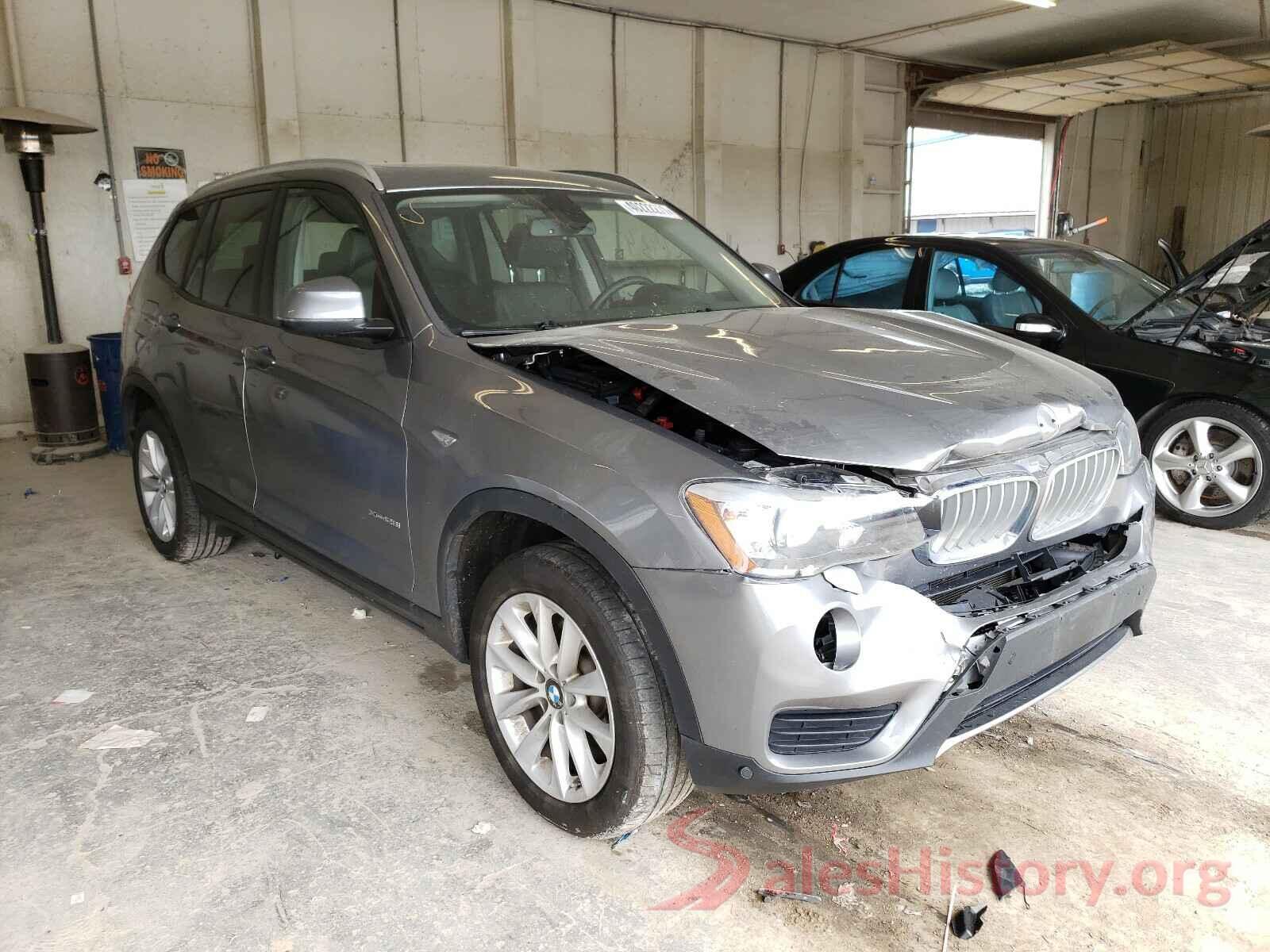 5UXWX9C38H0W71622 2017 BMW X3