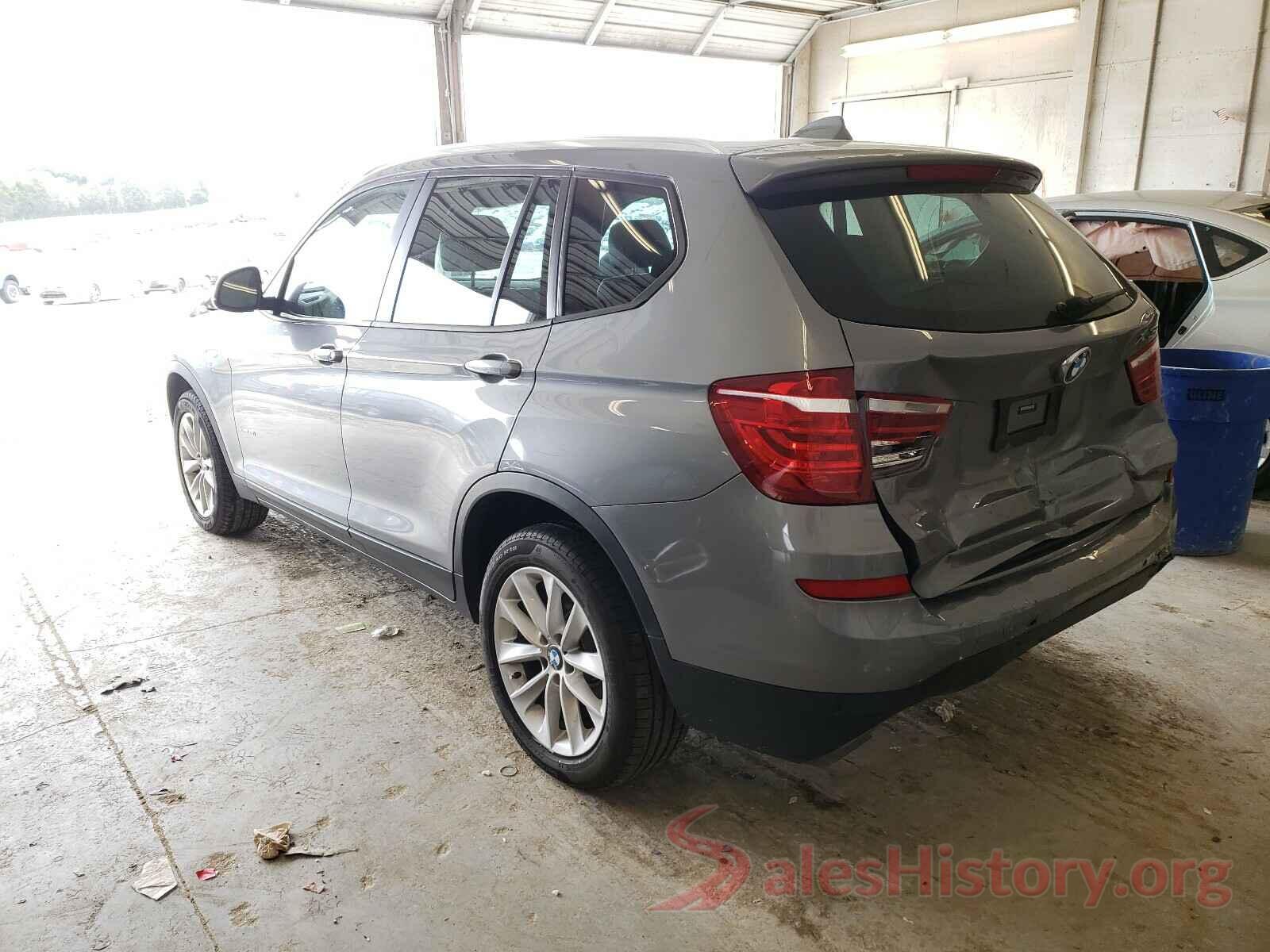 5UXWX9C38H0W71622 2017 BMW X3