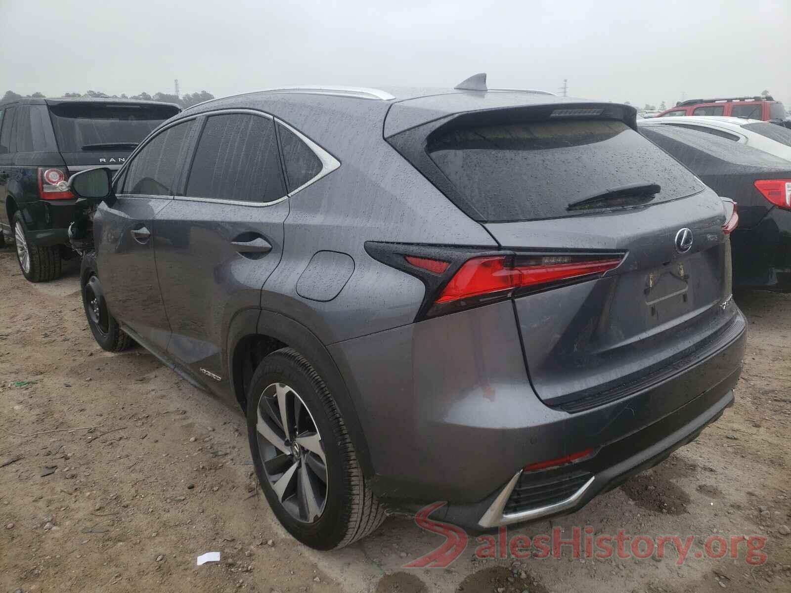 JTJBJRBZ0K2098201 2019 LEXUS NX