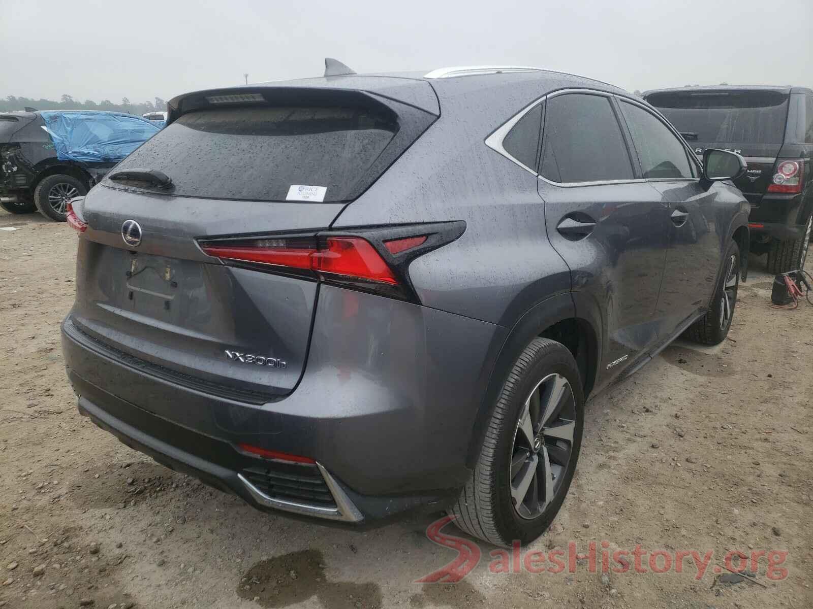 JTJBJRBZ0K2098201 2019 LEXUS NX