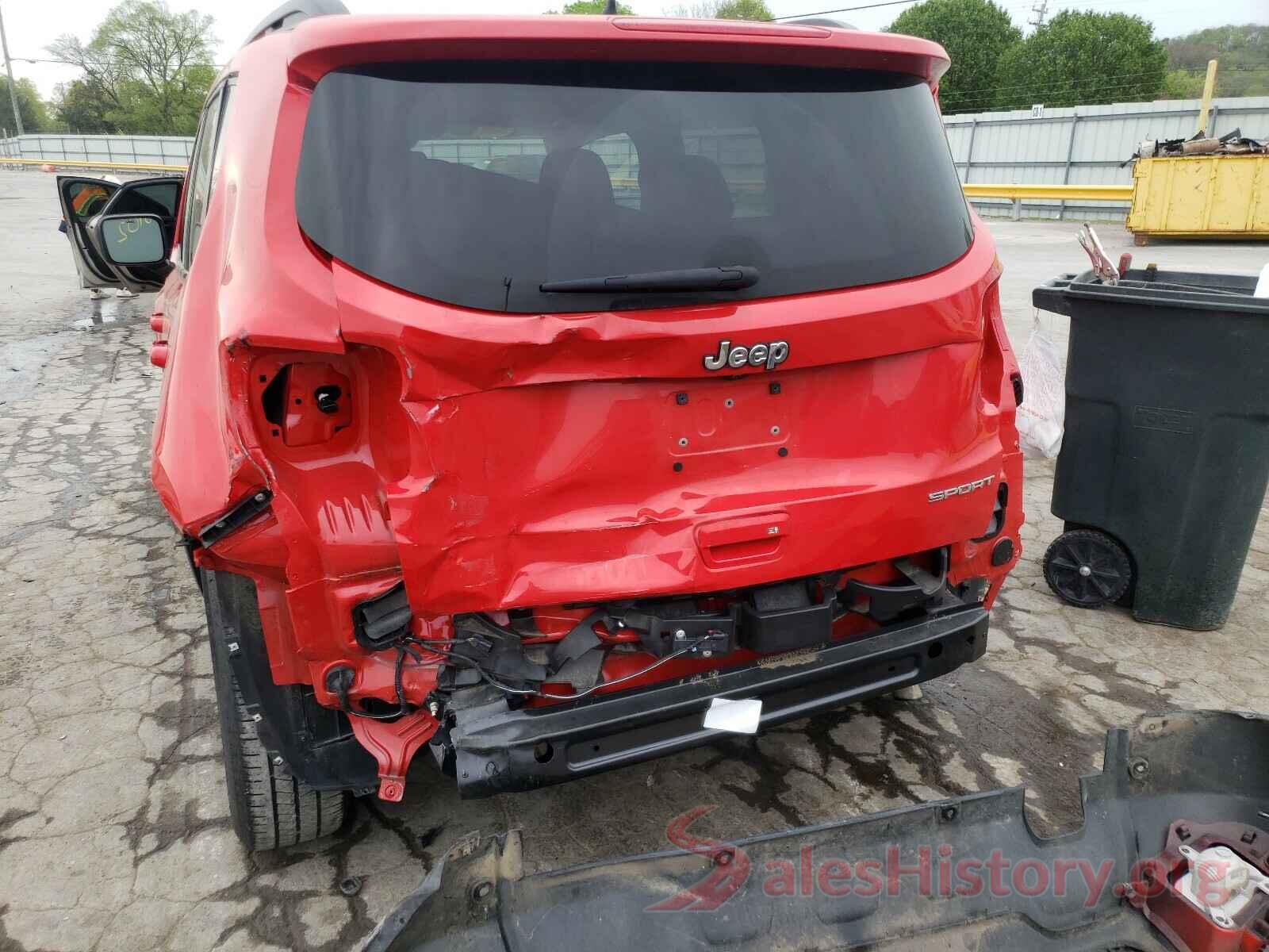 ZACCJAAB9JPG74952 2018 JEEP RENEGADE