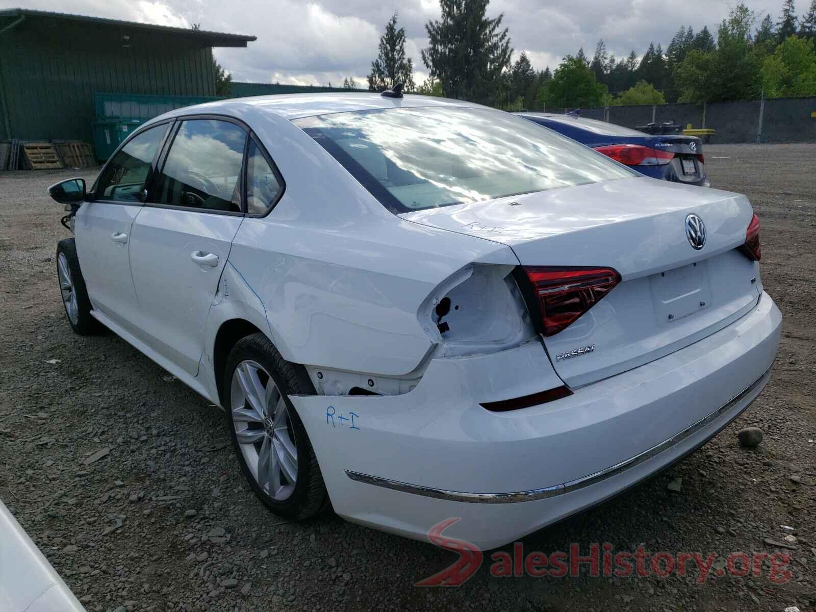 1VWLA7A33KC000908 2019 VOLKSWAGEN PASSAT