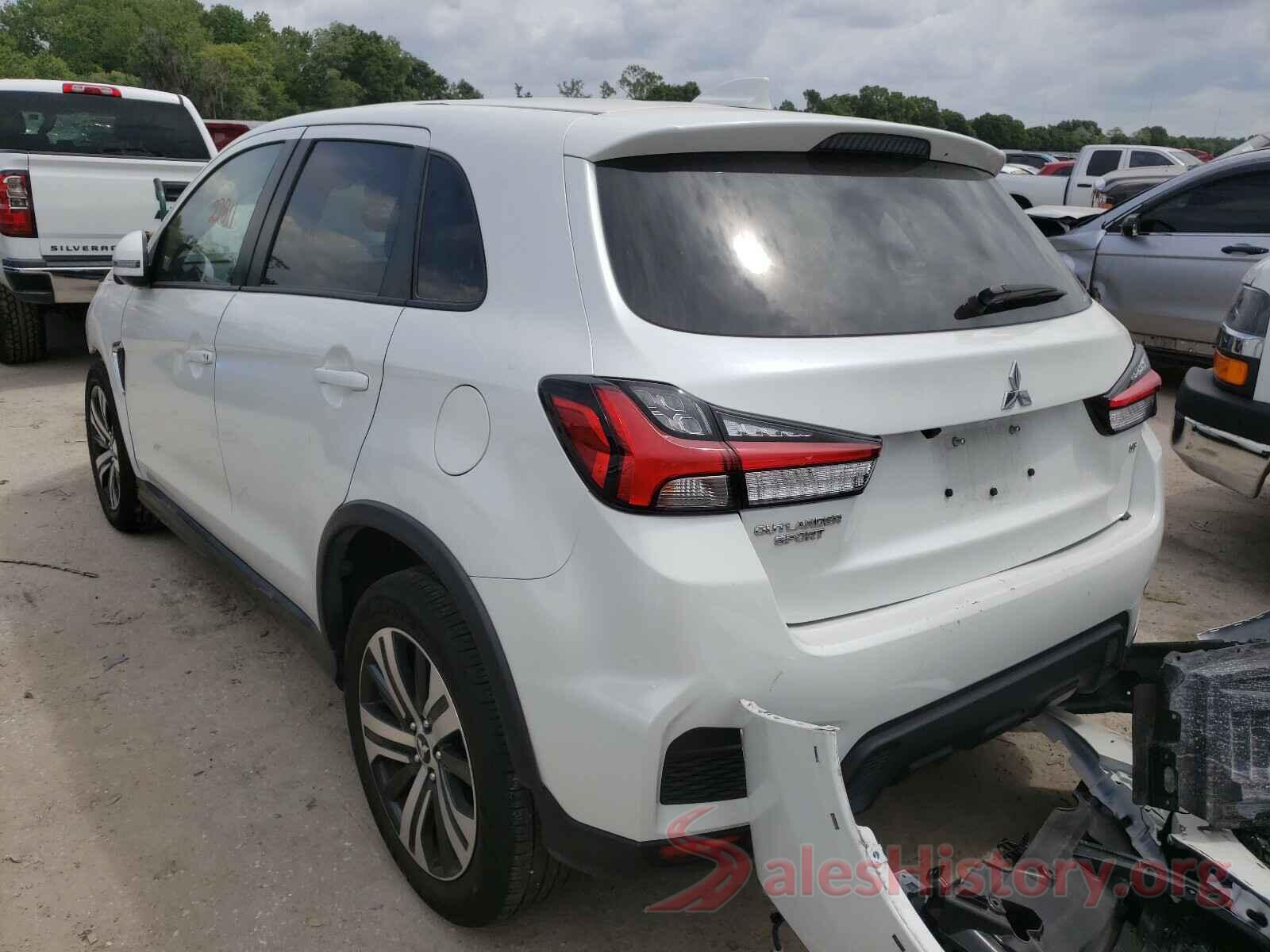 JA4AR3AU4LU019106 2020 MITSUBISHI OUTLANDER