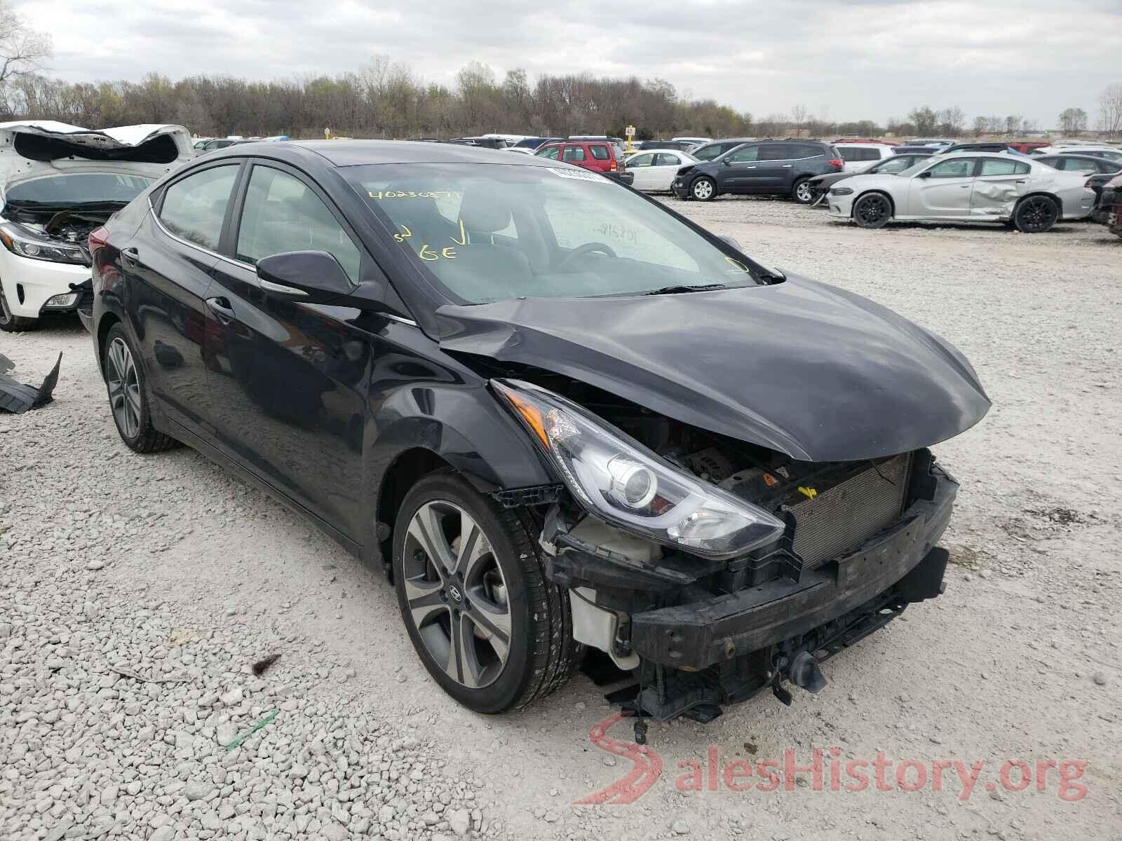 KMHDH4AH3GU652552 2016 HYUNDAI ELANTRA