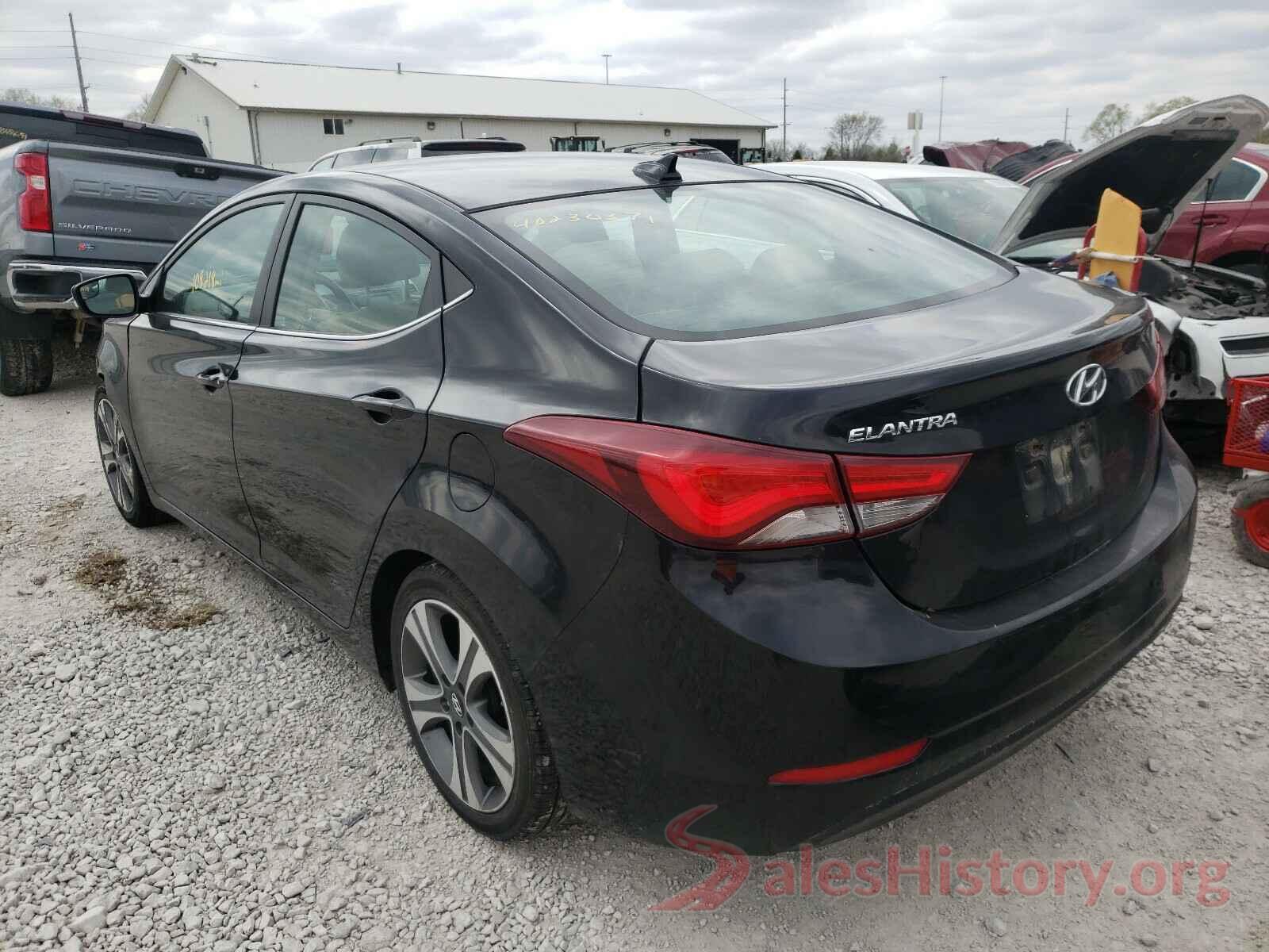 KMHDH4AH3GU652552 2016 HYUNDAI ELANTRA