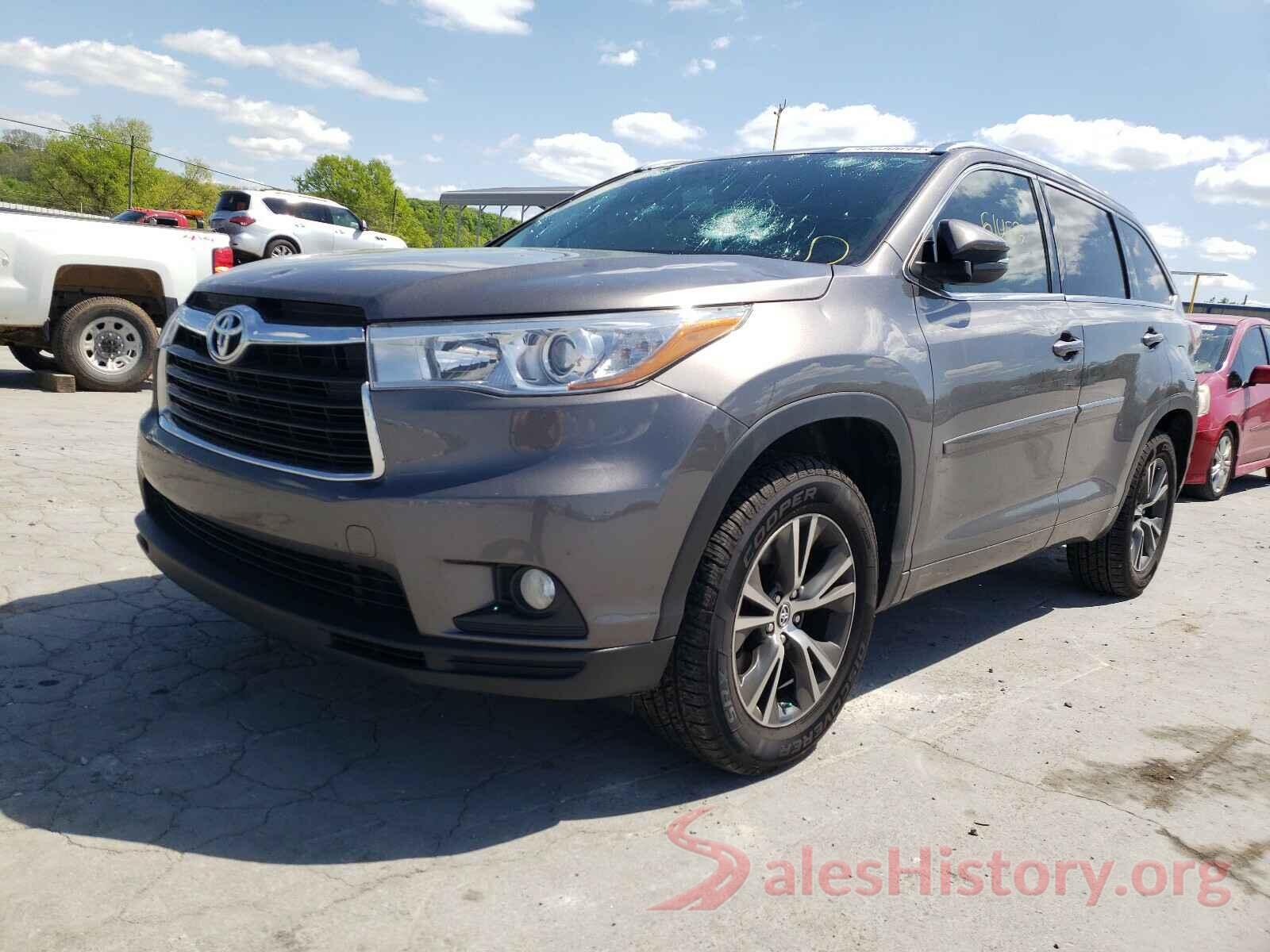 5TDKKRFH3GS506899 2016 TOYOTA HIGHLANDER