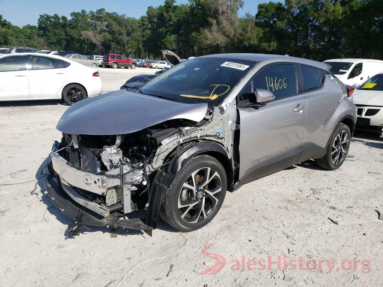 NMTKHMBX9JR046314 2018 TOYOTA C-HR