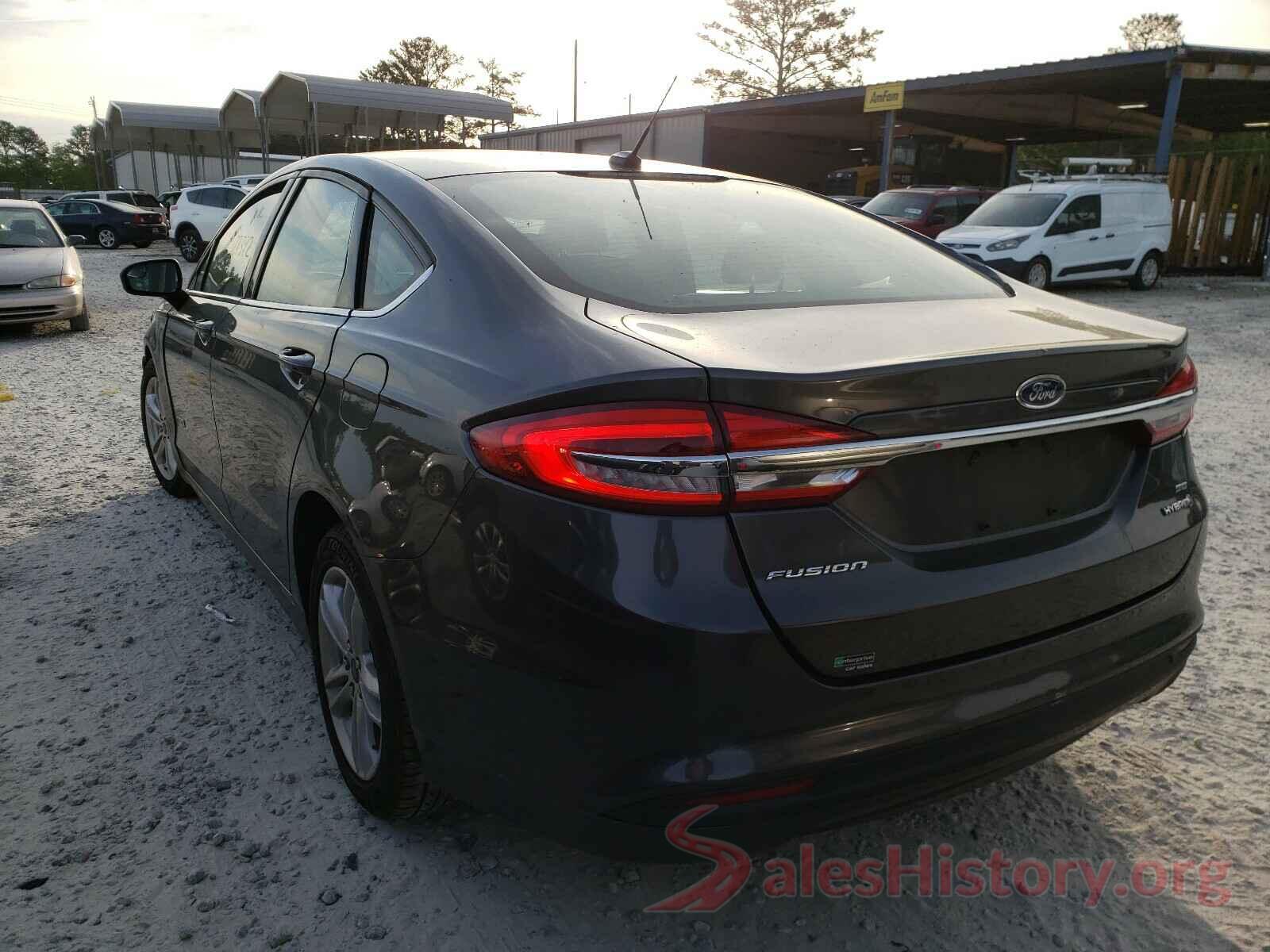 3FA6P0LUXJR162102 2018 FORD FUSION