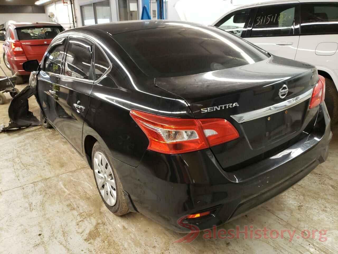 3N1AB7APXHY393335 2017 NISSAN SENTRA