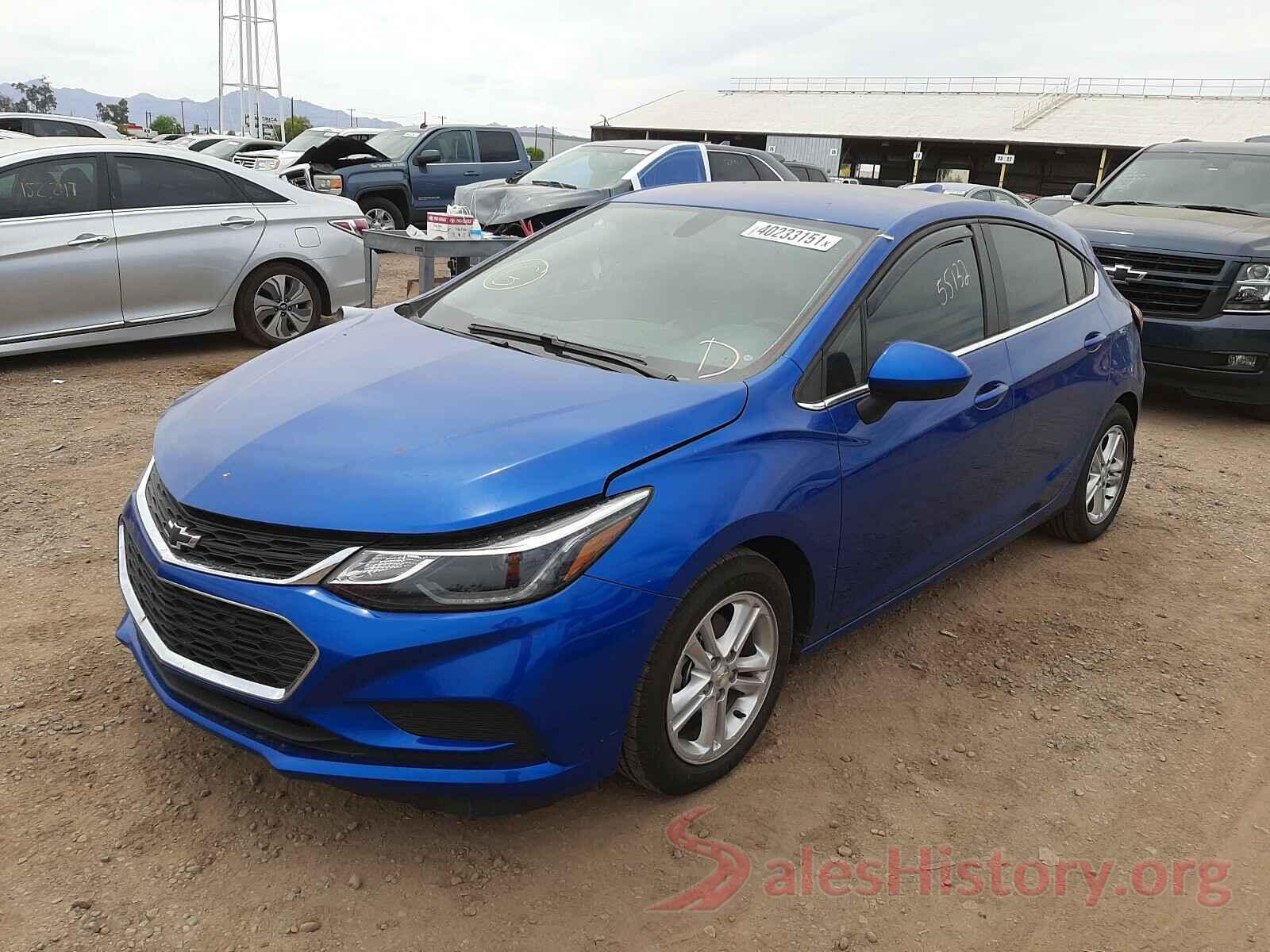 3G1BE6SM7JS553390 2018 CHEVROLET CRUZE