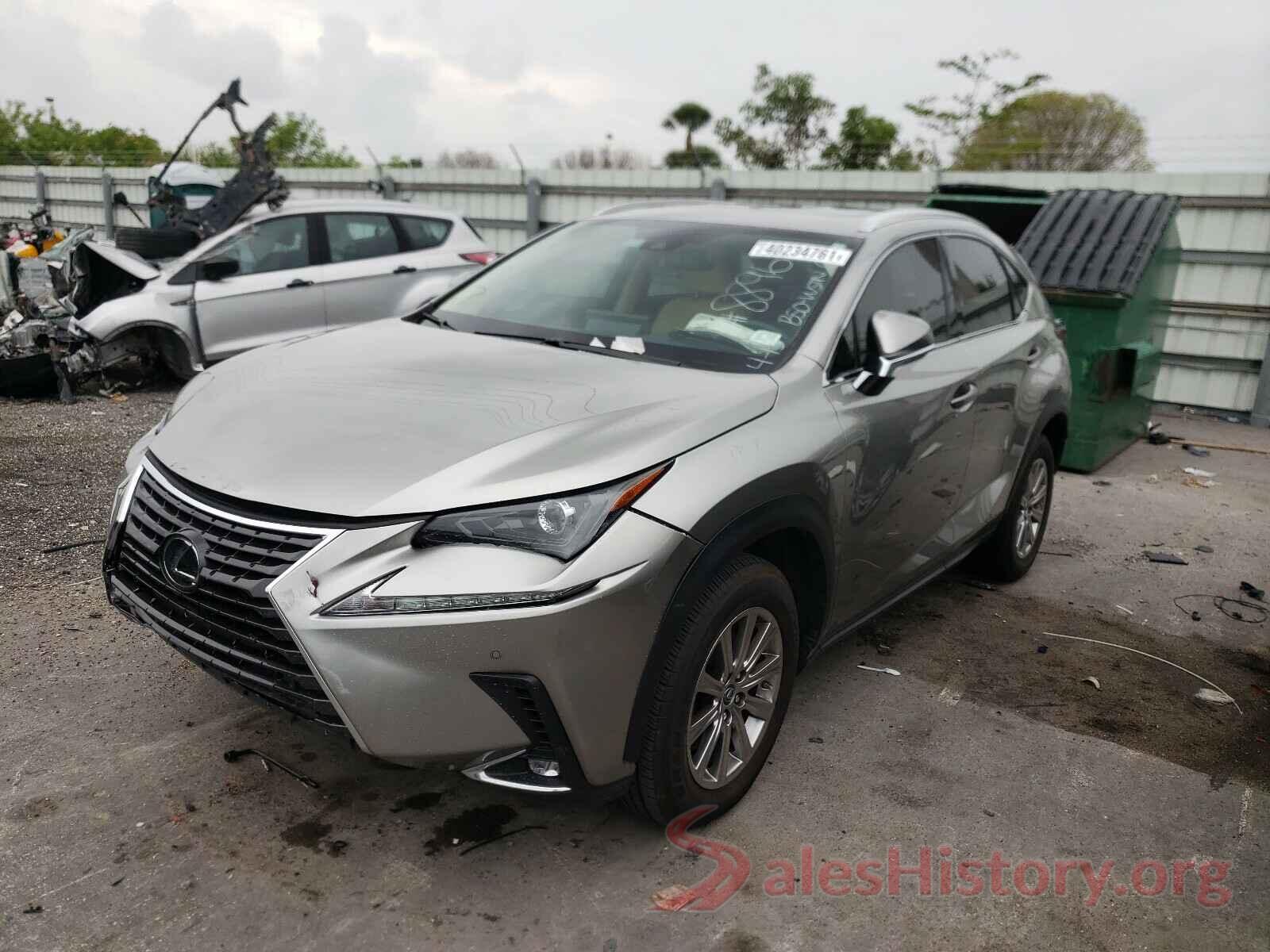 JTJDARBZ8L2158896 2020 LEXUS NX