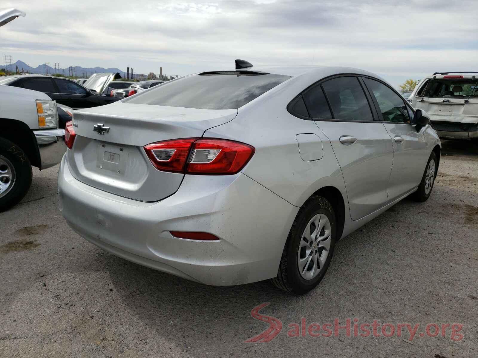 1G1BC5SMXK7147037 2019 CHEVROLET CRUZE