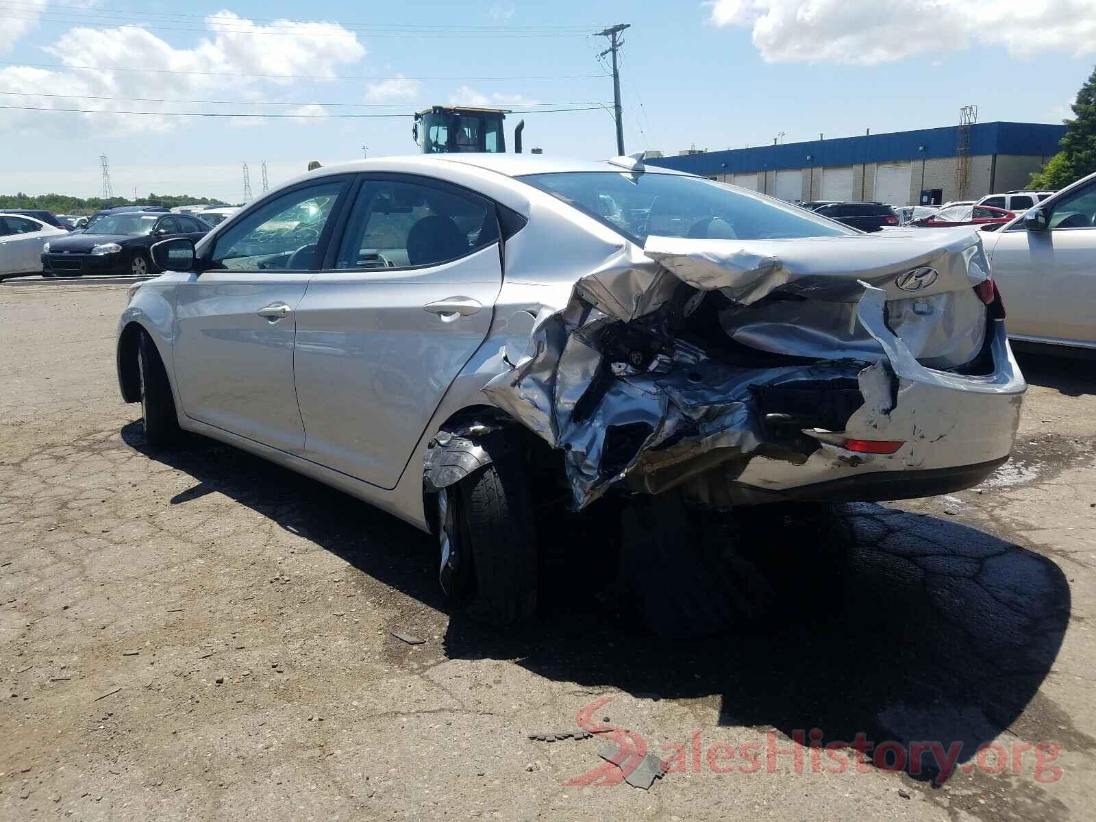 5NPDH4AE6GH793569 2016 HYUNDAI ELANTRA