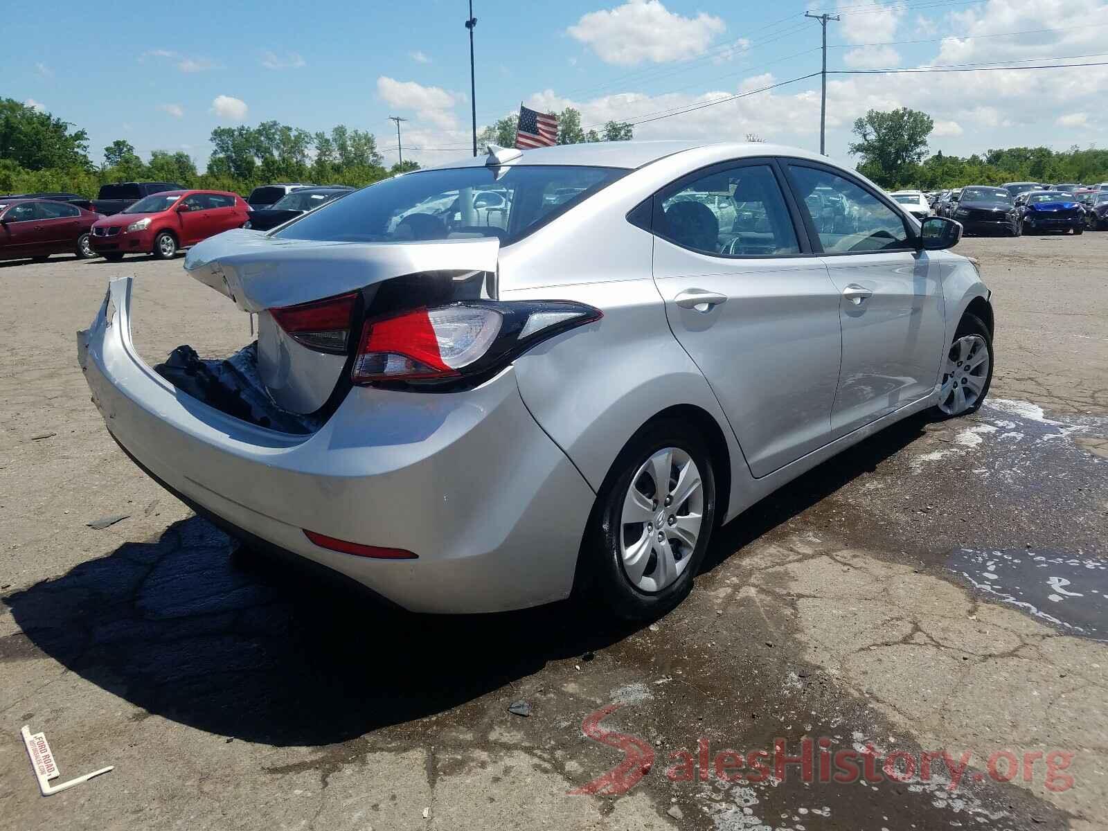 5NPDH4AE6GH793569 2016 HYUNDAI ELANTRA