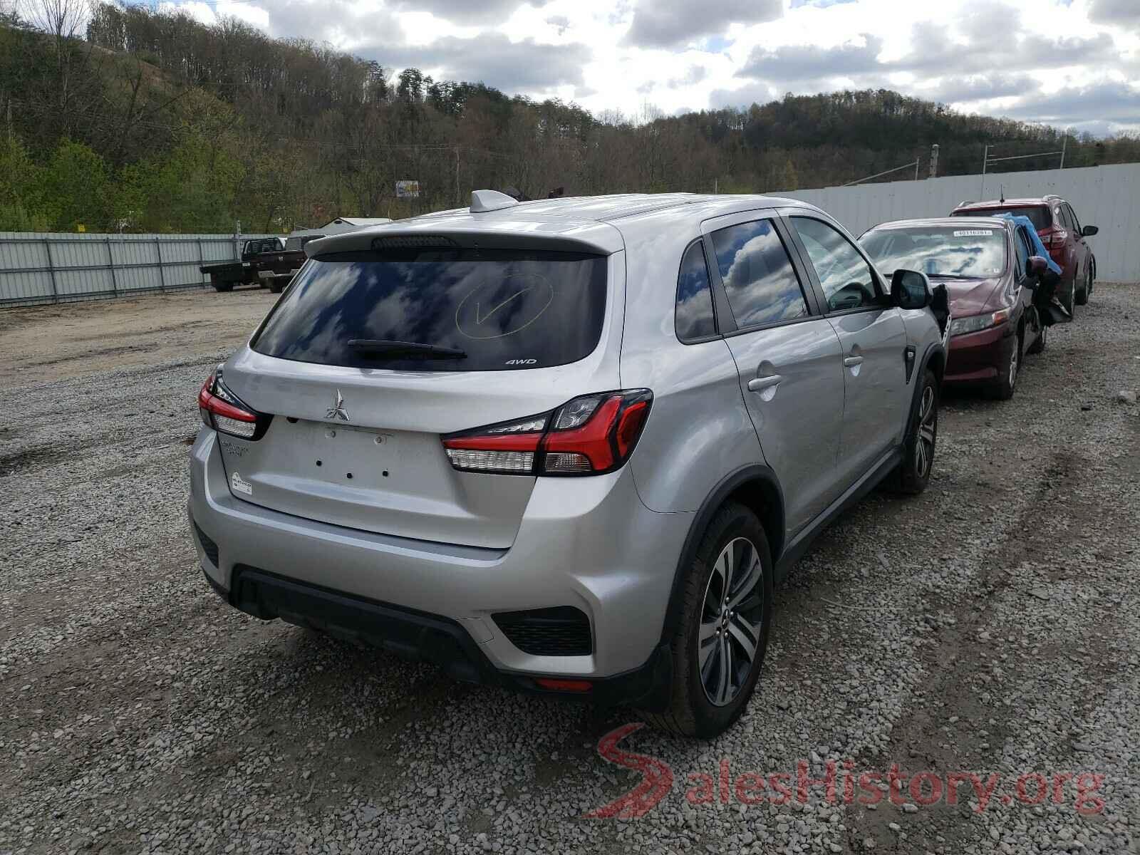 JA4AR3AU5LU030549 2020 MITSUBISHI OUTLANDER