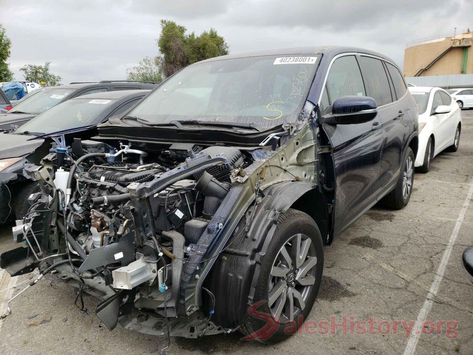 5FNYF5H36KB045767 2019 HONDA PILOT