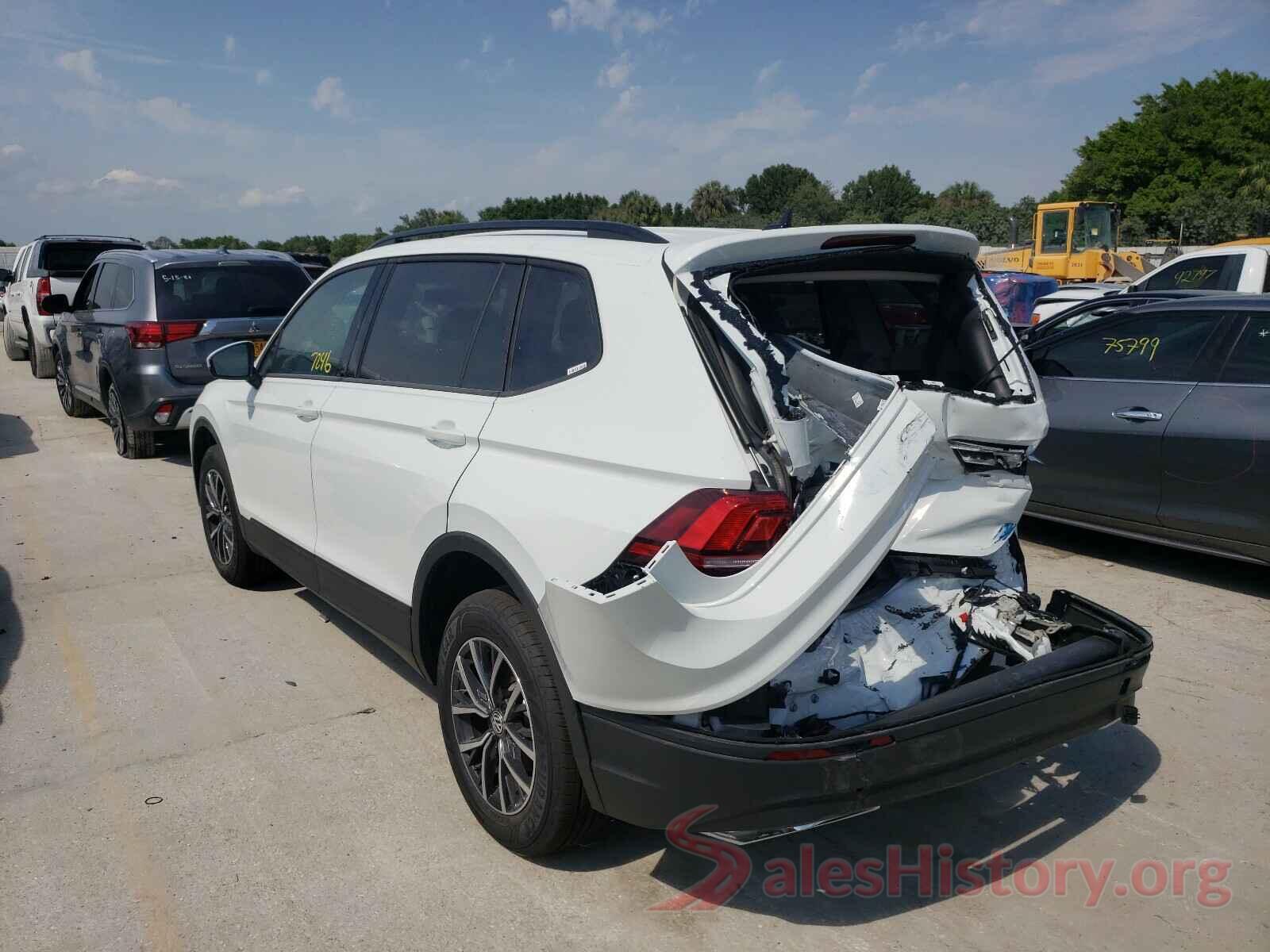 3VV1B7AX2MM034187 2021 VOLKSWAGEN TIGUAN