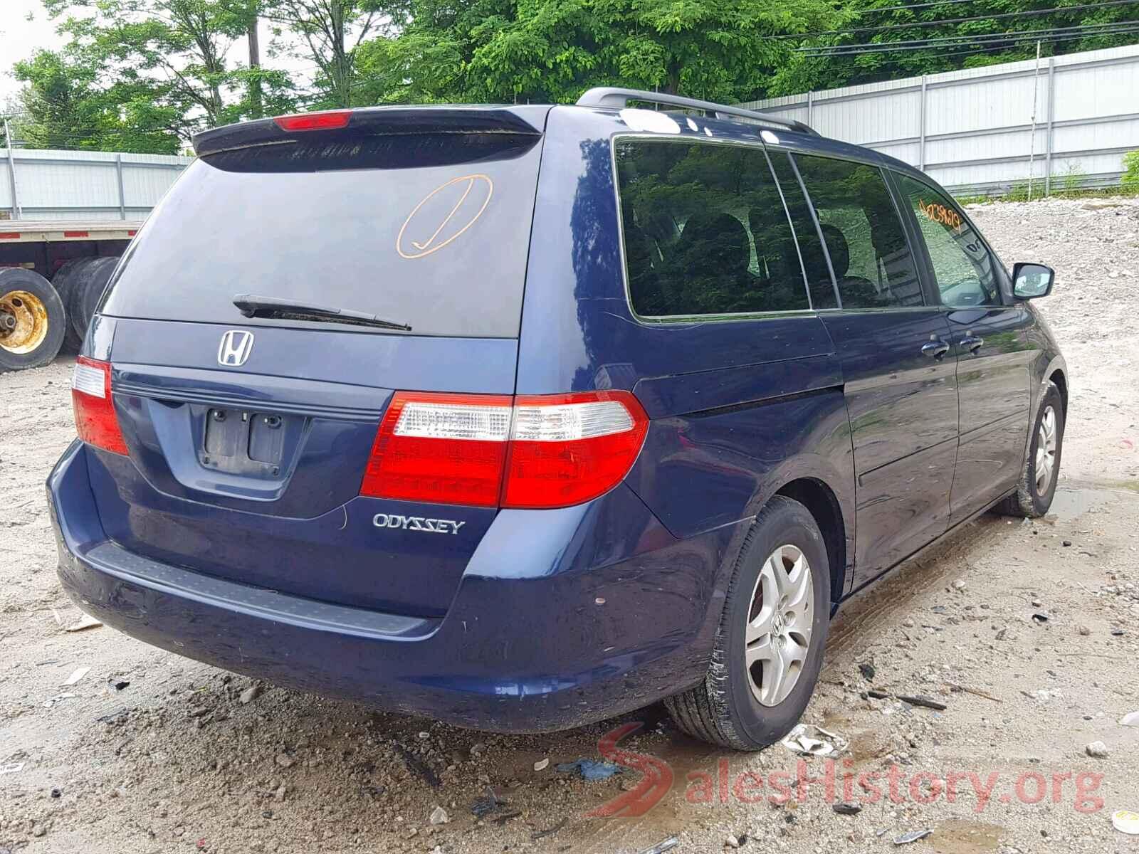 5FNRL38415B011928 2005 HONDA ODYSSEY EX