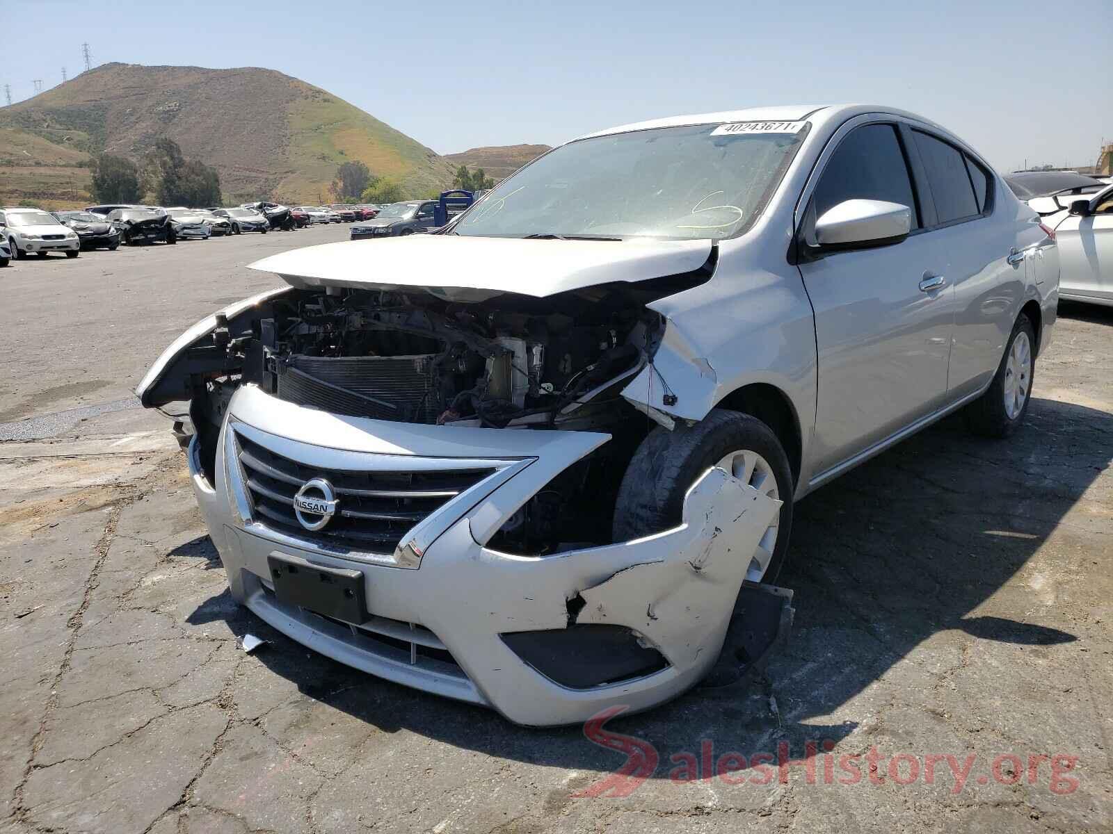 3N1CN7AP6KL839145 2019 NISSAN VERSA