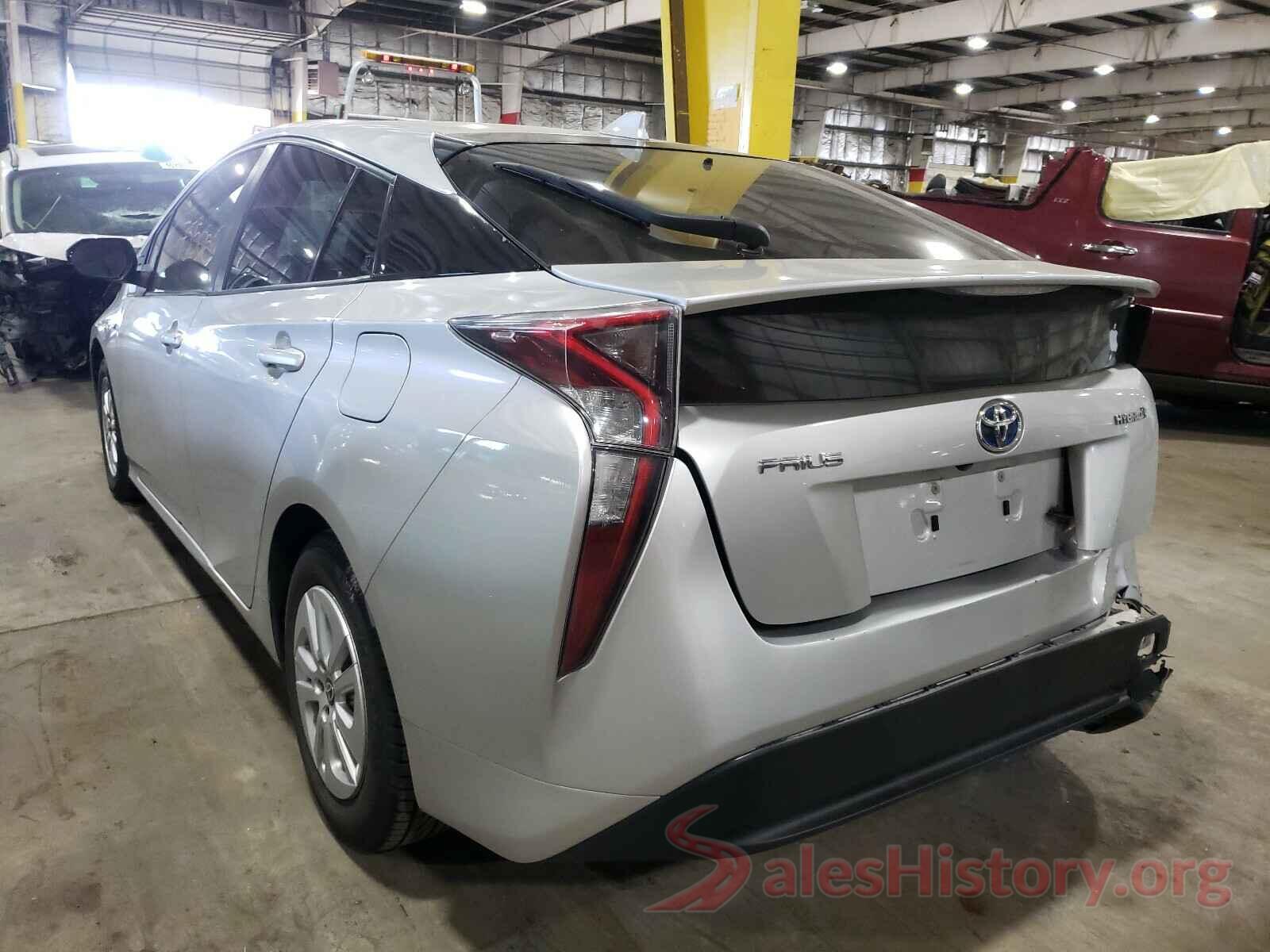 JTDKBRFU0H3549516 2017 TOYOTA PRIUS