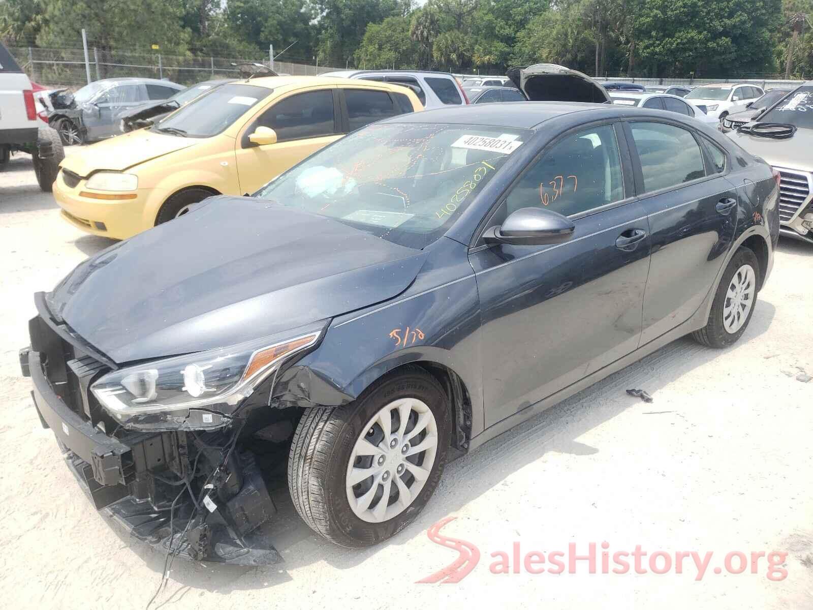 3KPF24ADXLE168236 2020 KIA FORTE