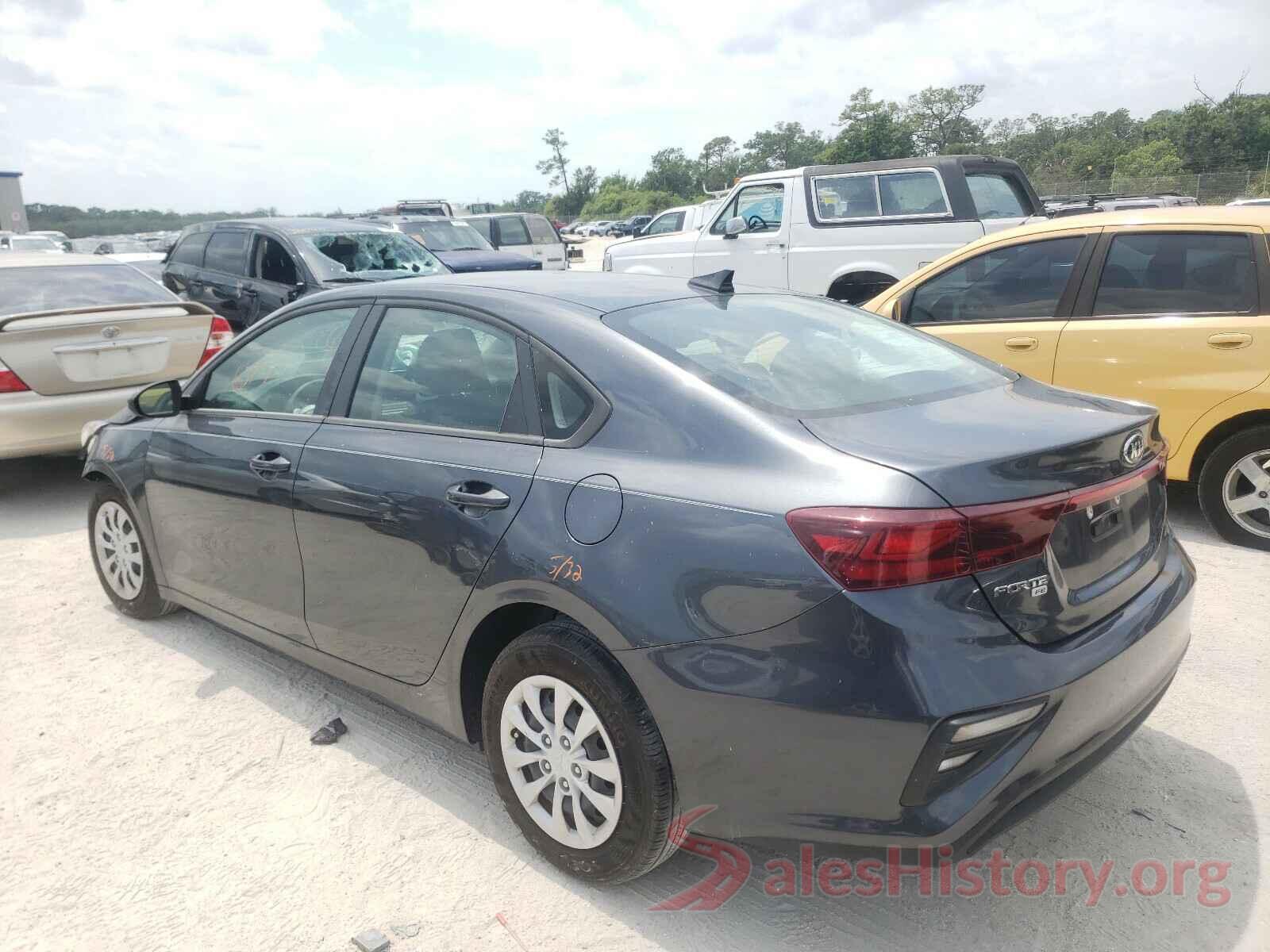 3KPF24ADXLE168236 2020 KIA FORTE