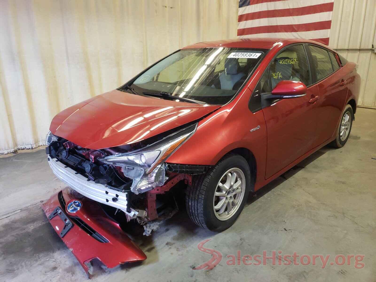 JTDKBRFUXG3519261 2016 TOYOTA PRIUS