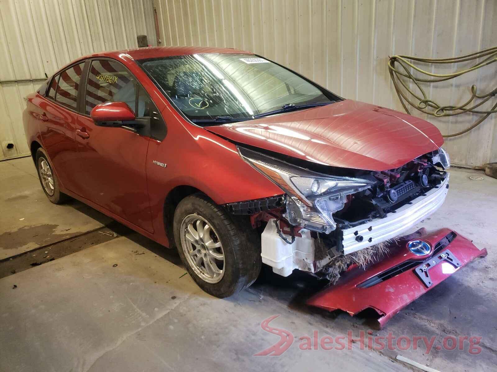 JTDKBRFUXG3519261 2016 TOYOTA PRIUS