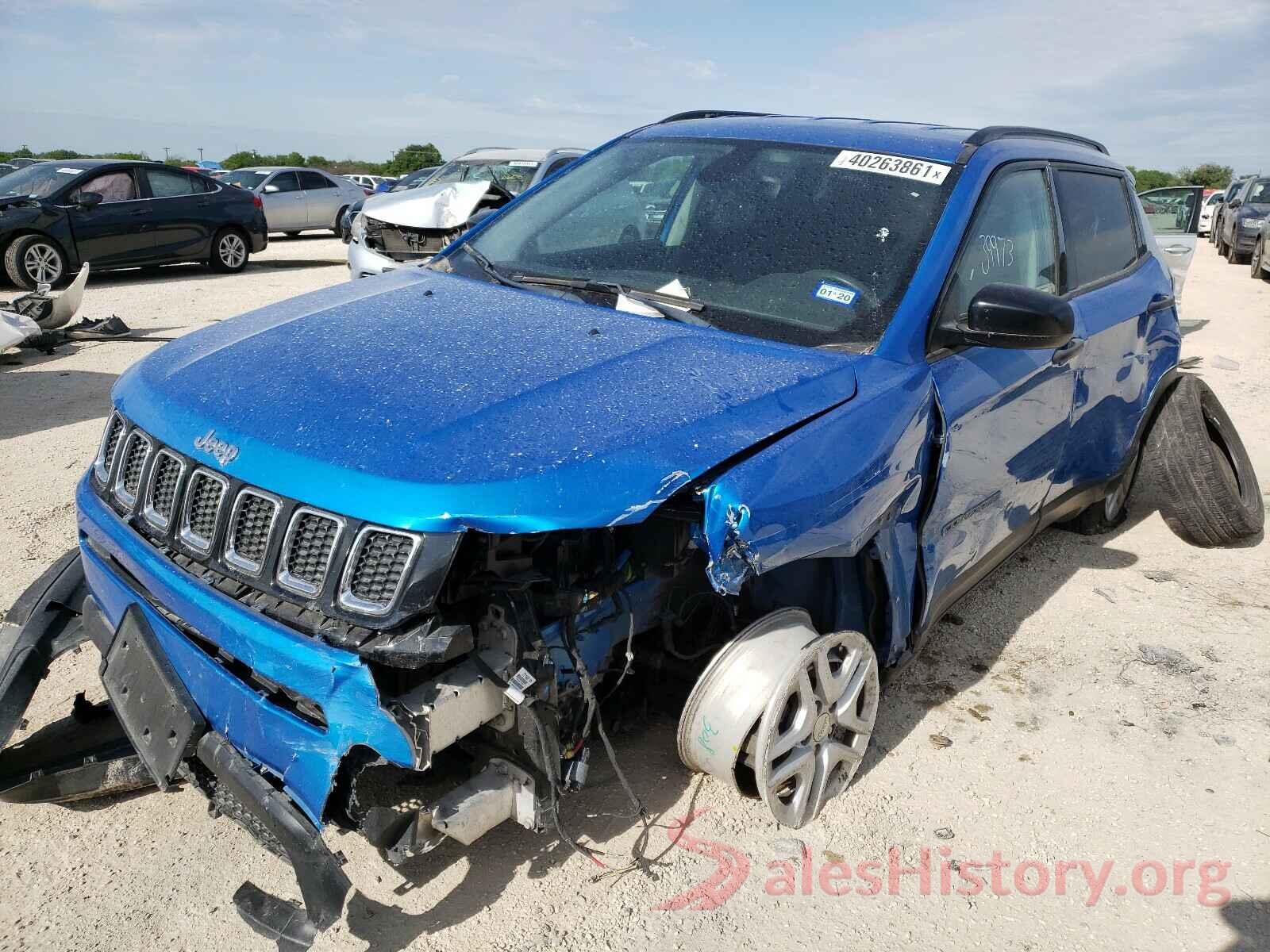 3C4NJCAB2JT102389 2018 JEEP COMPASS