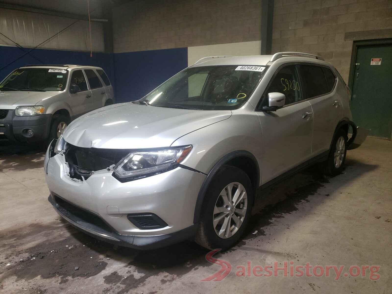 KNMAT2MVXGP691827 2016 NISSAN ROGUE