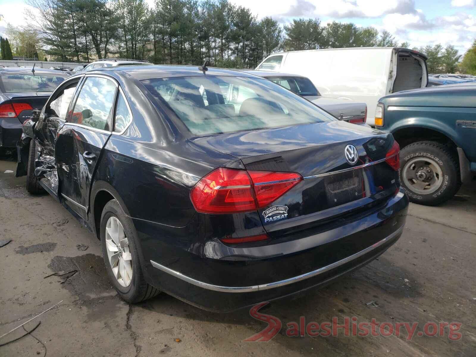 1VWAS7A37GC018386 2016 VOLKSWAGEN PASSAT