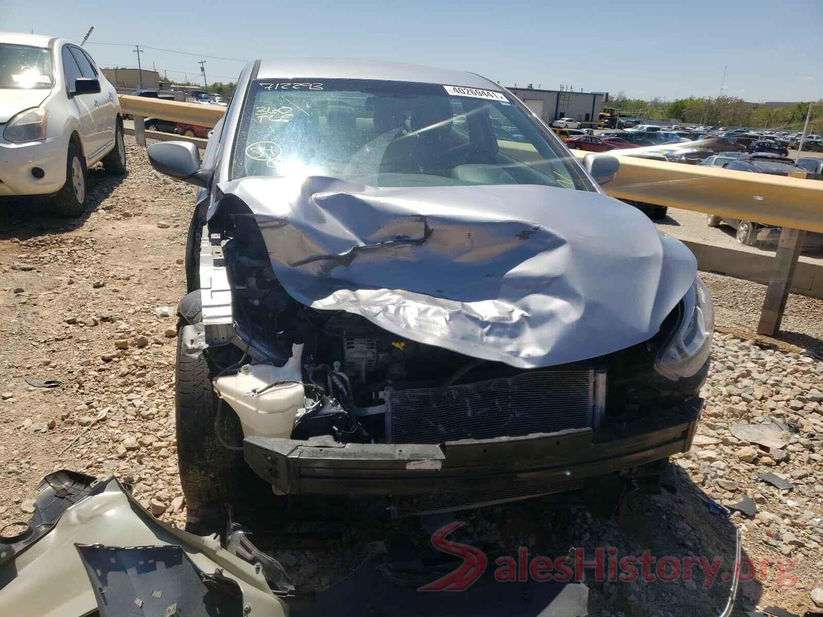 5NPDH4AE4GH712293 2016 HYUNDAI ELANTRA