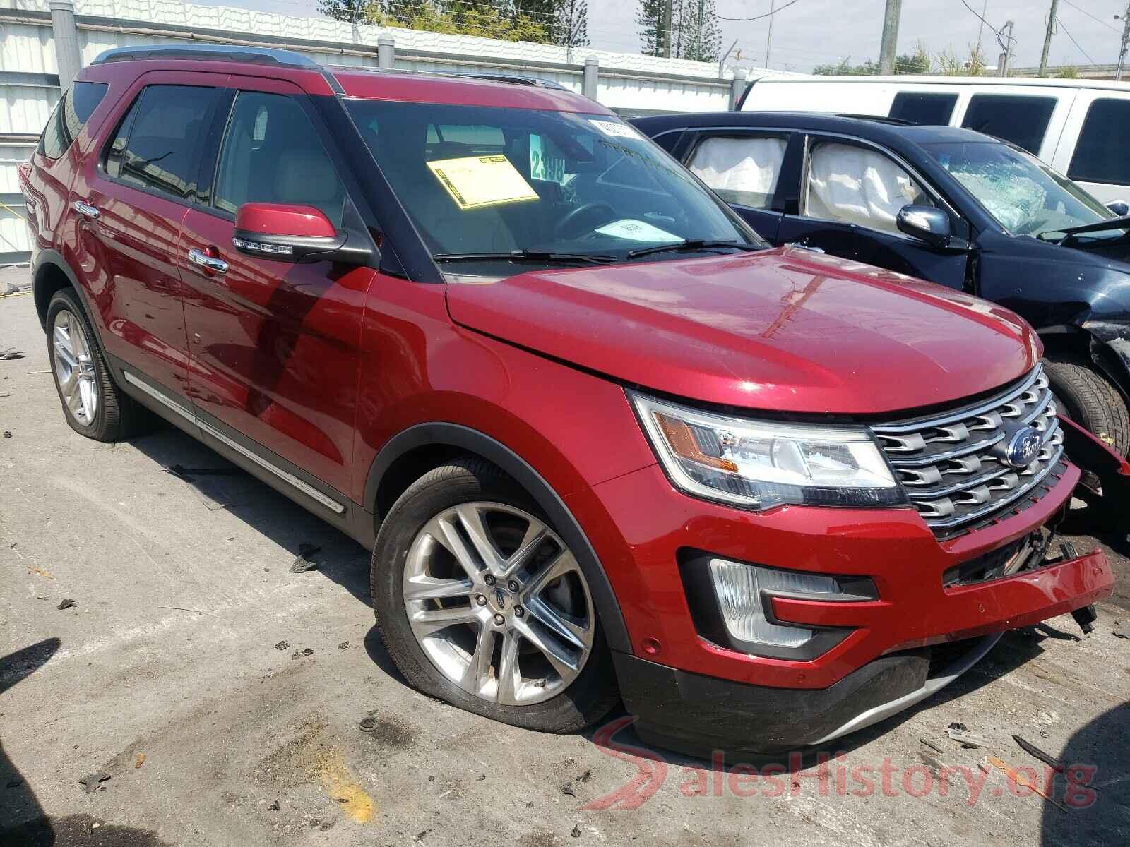 1FM5K7F80GGA23152 2016 FORD EXPLORER