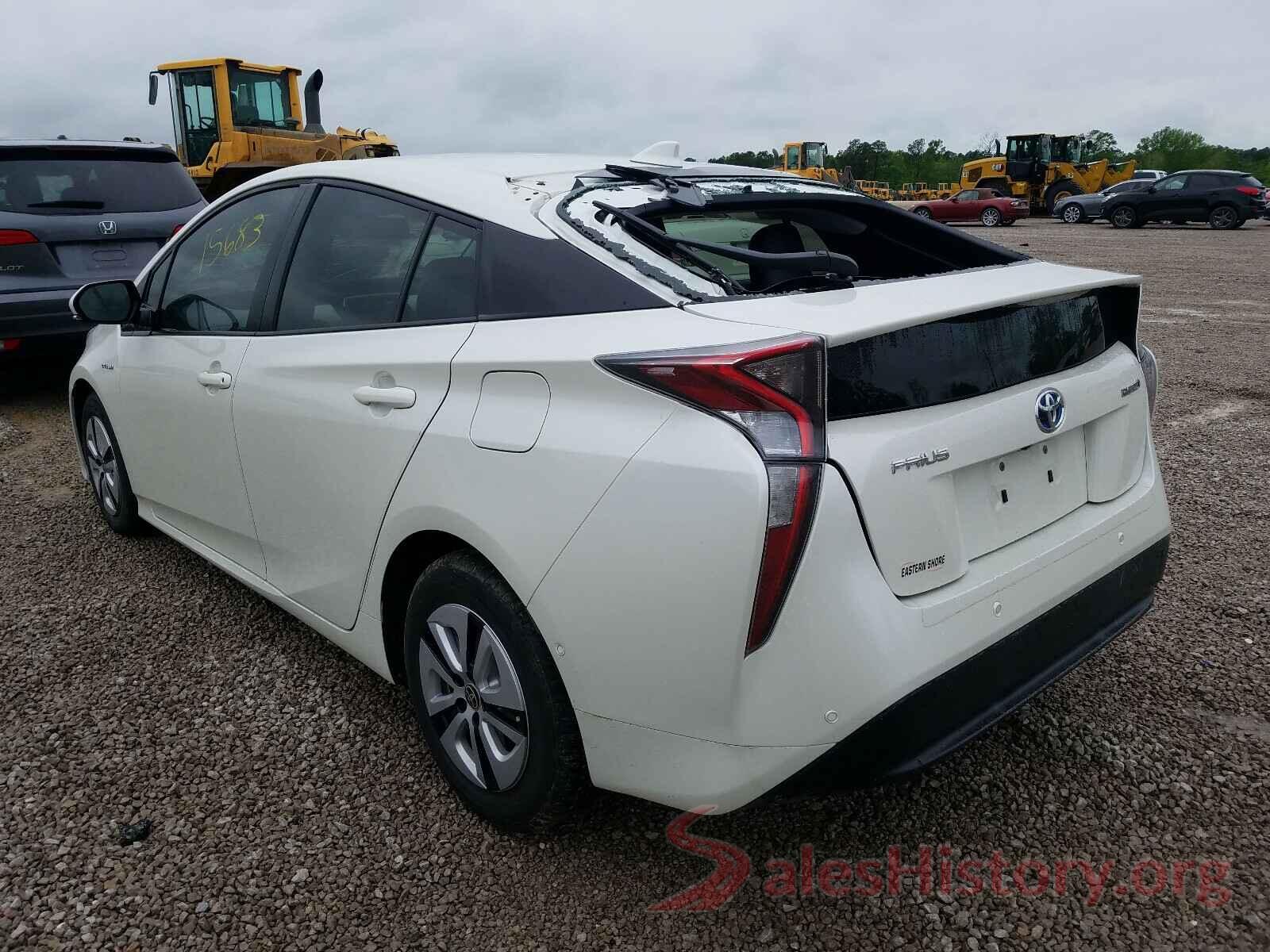 JTDKARFU7H3540010 2017 TOYOTA PRIUS