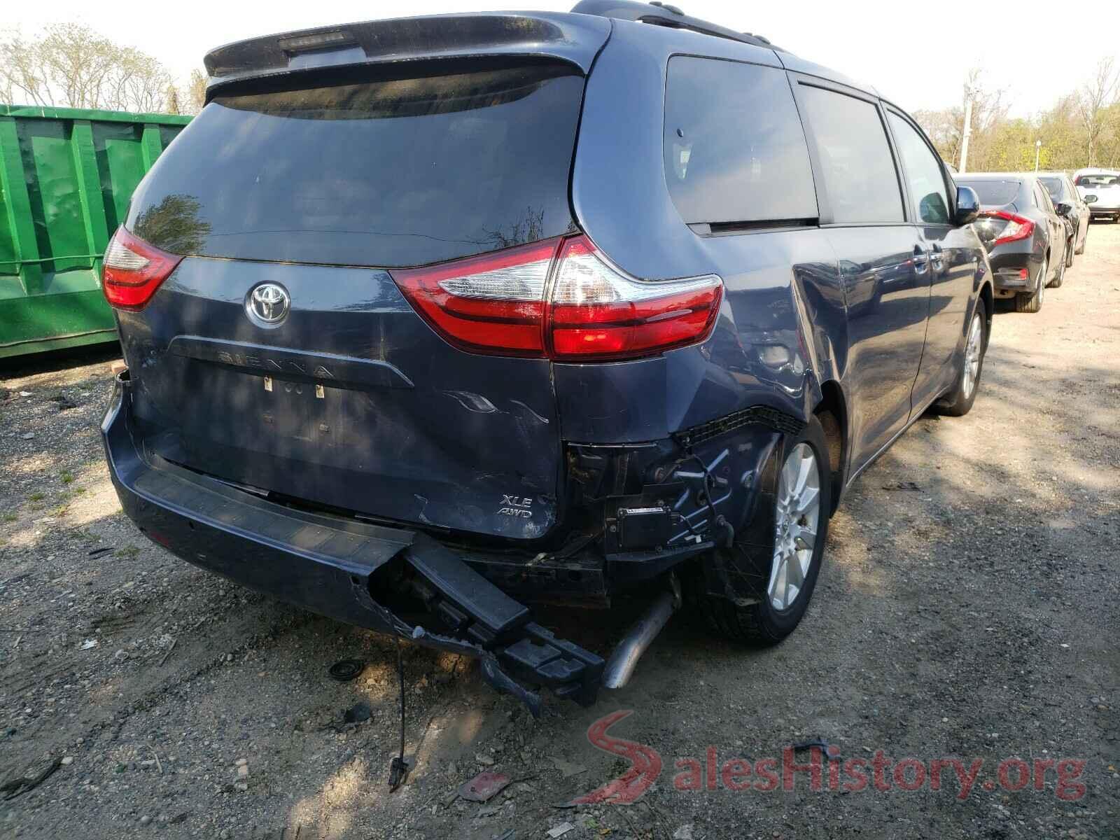 5TDDZ3DC6HS155013 2017 TOYOTA SIENNA