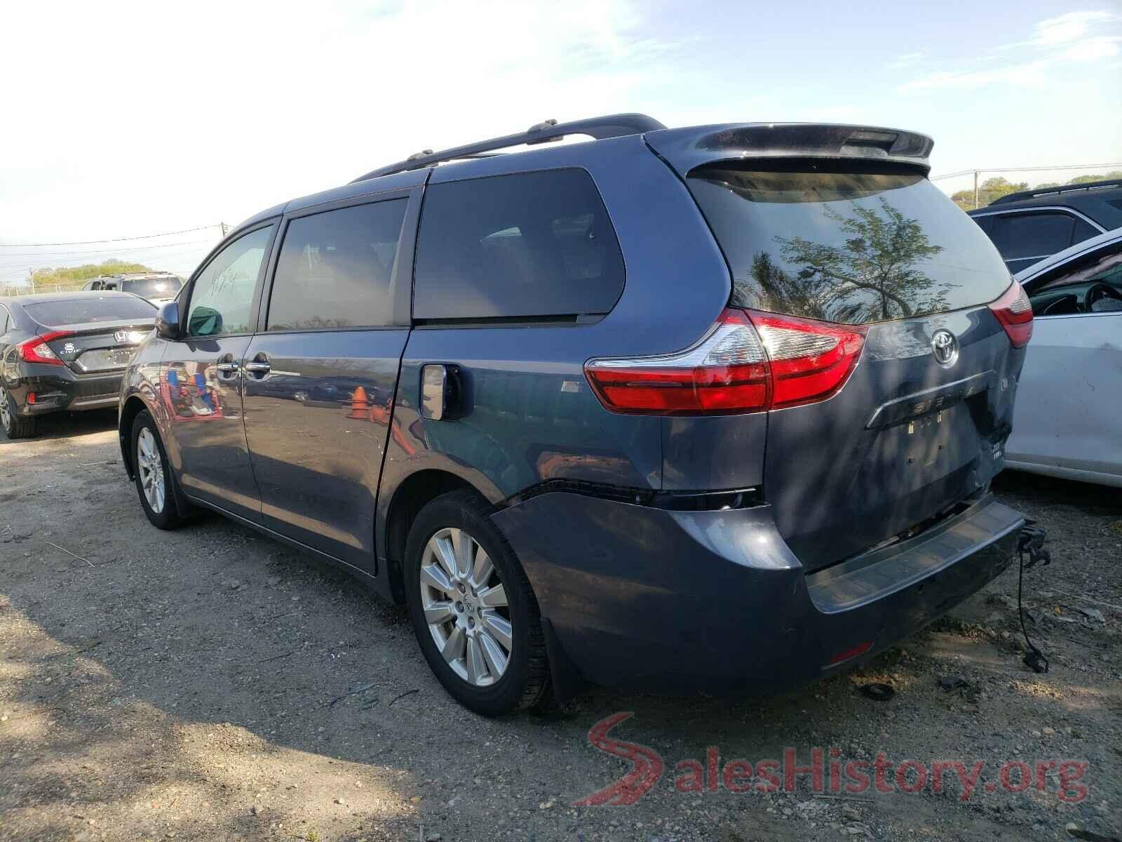 5TDDZ3DC6HS155013 2017 TOYOTA SIENNA