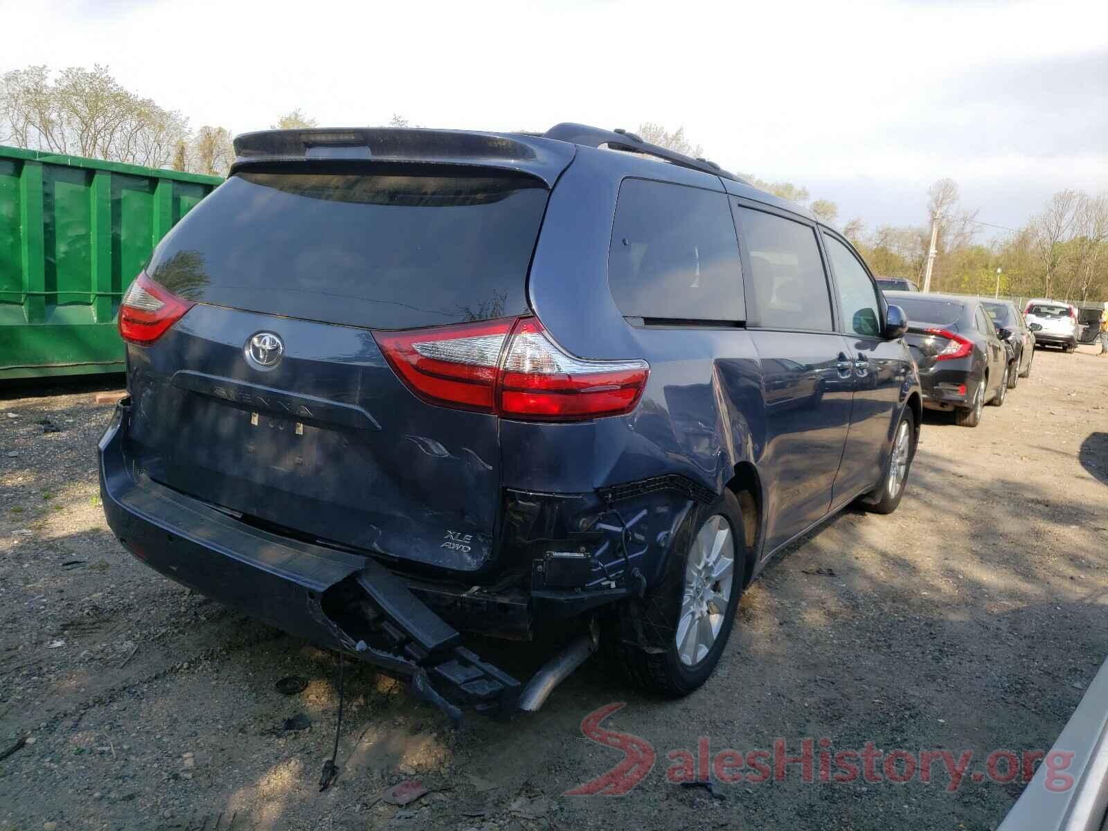 5TDDZ3DC6HS155013 2017 TOYOTA SIENNA