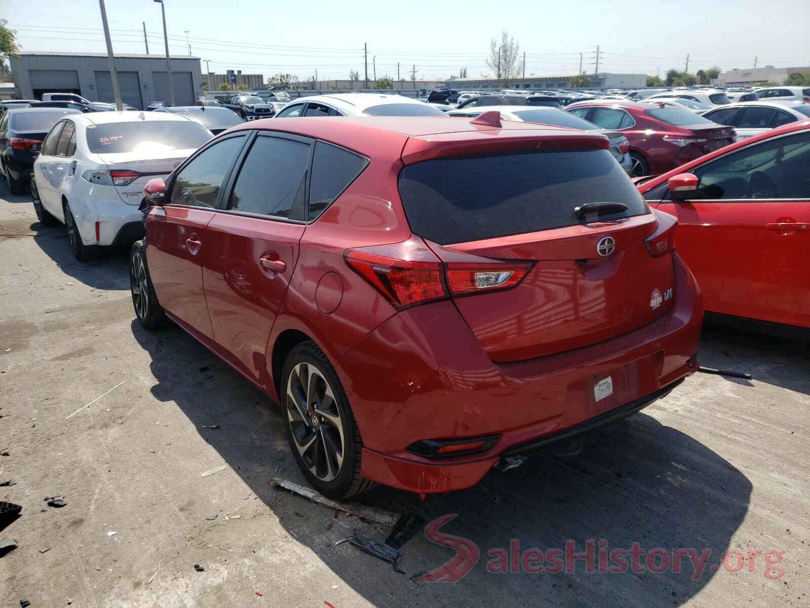 JTNKARJE4GJ520349 2016 TOYOTA SCION