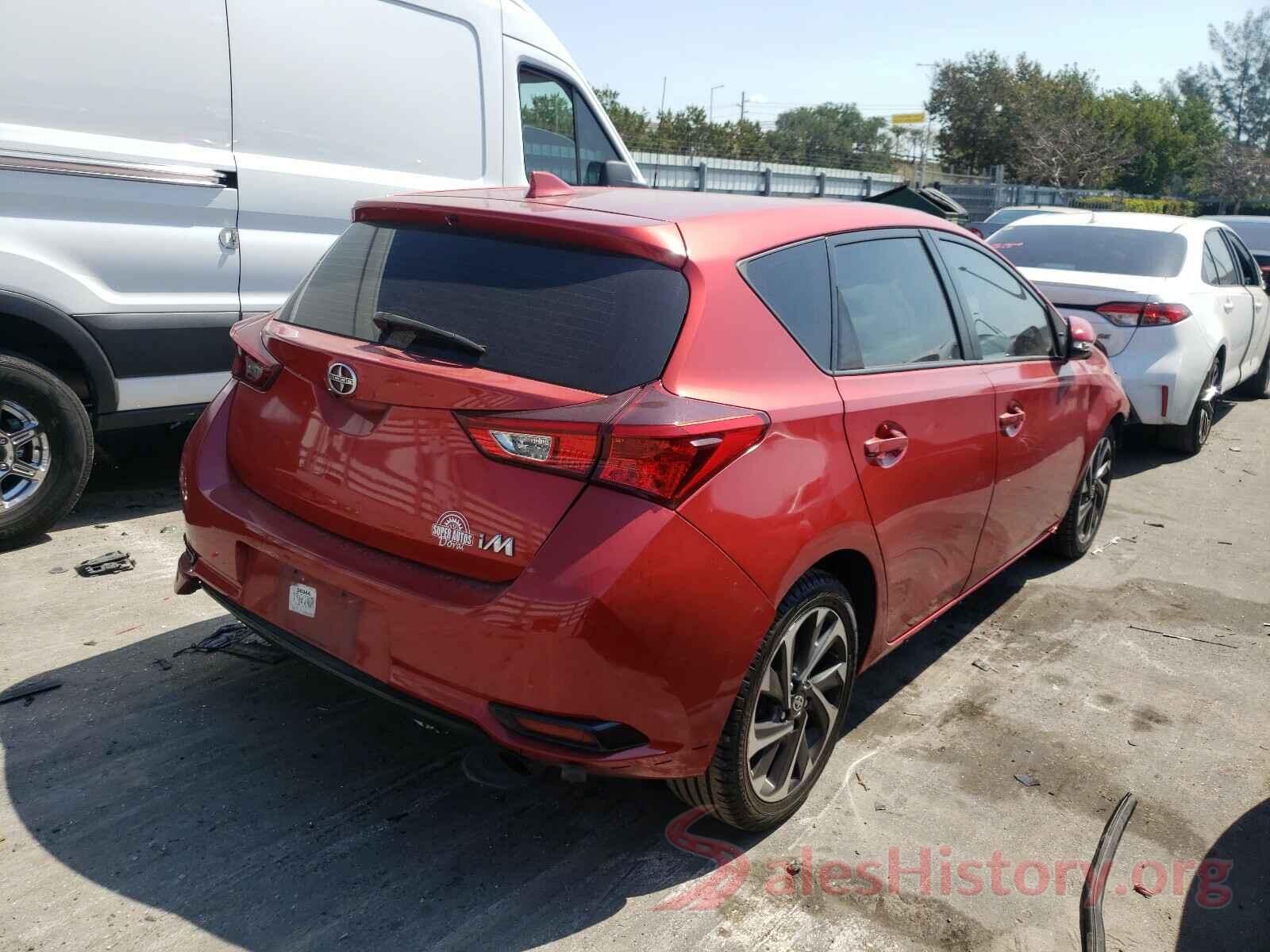 JTNKARJE4GJ520349 2016 TOYOTA SCION