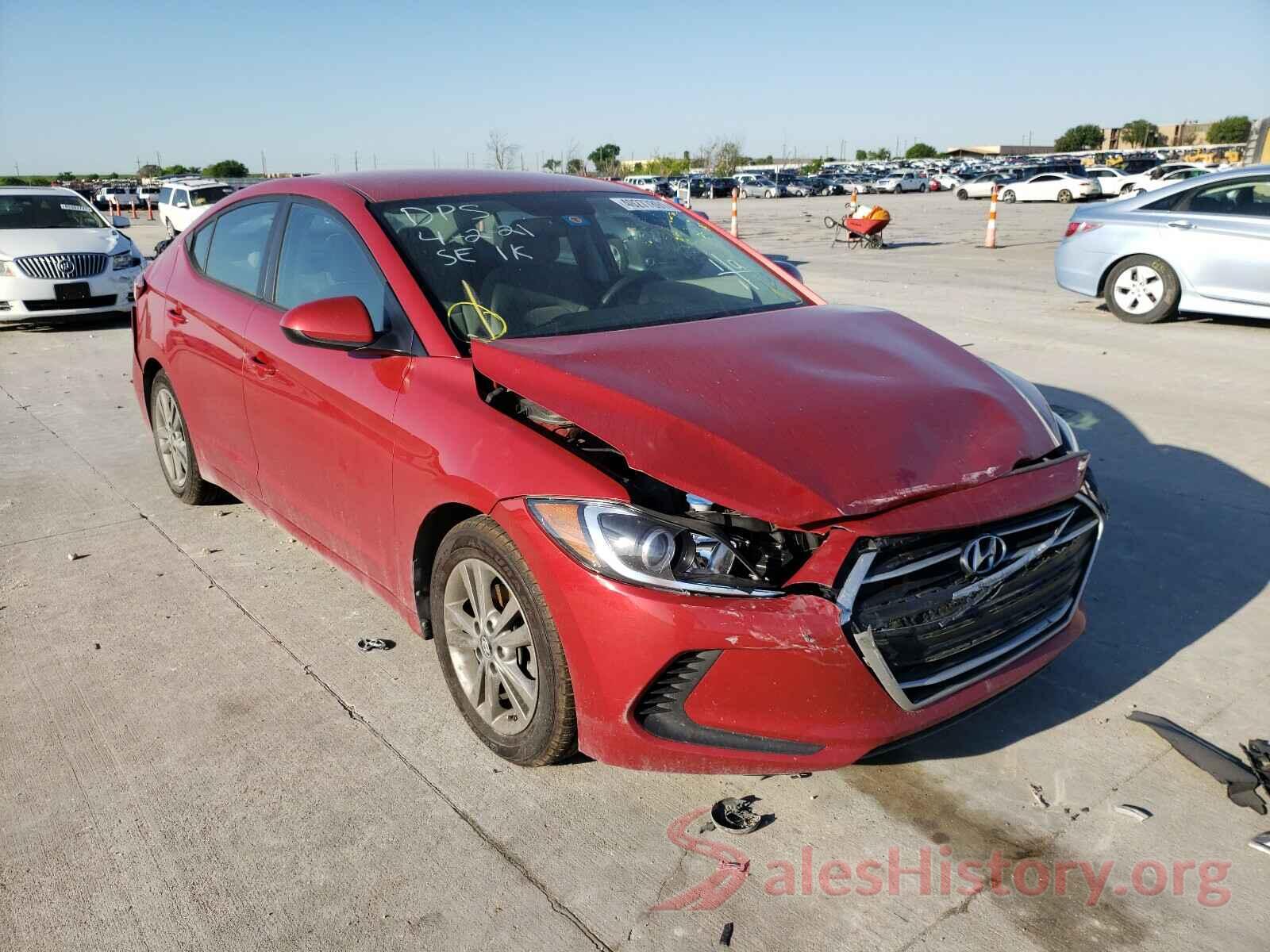 5NPD84LF3JH389965 2018 HYUNDAI ELANTRA