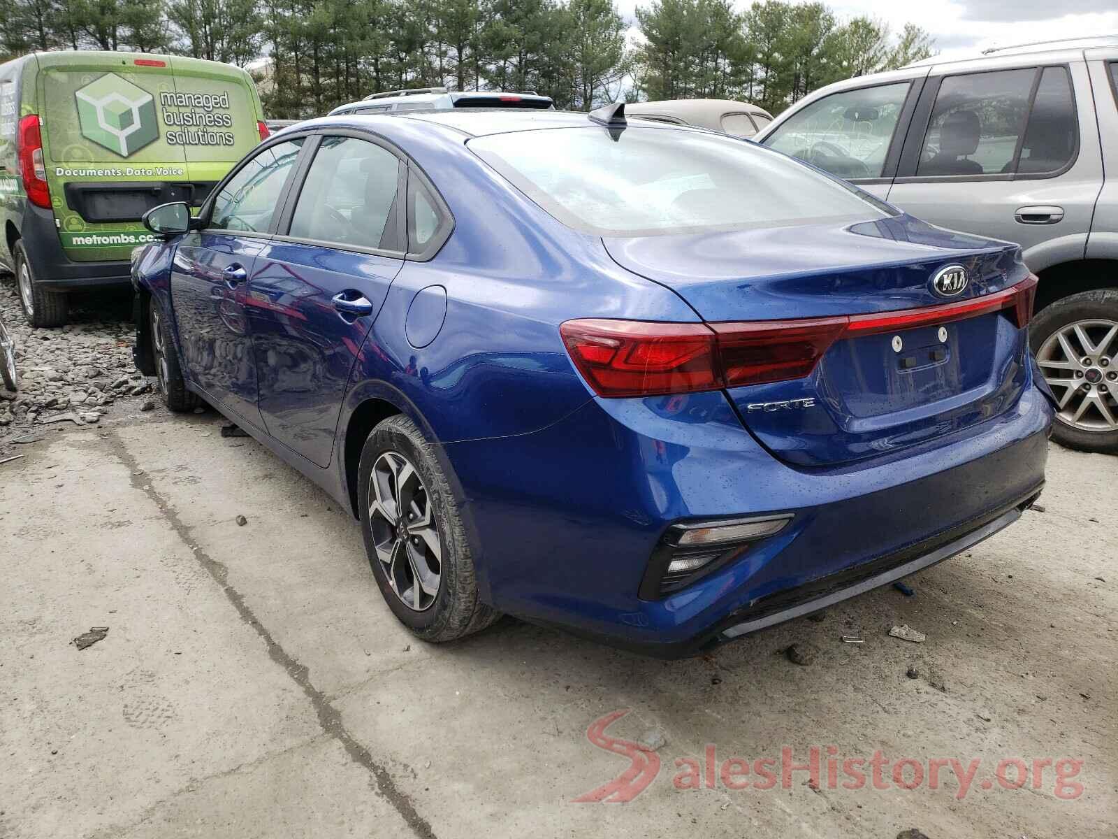 3KPF24AD0LE168035 2020 KIA FORTE